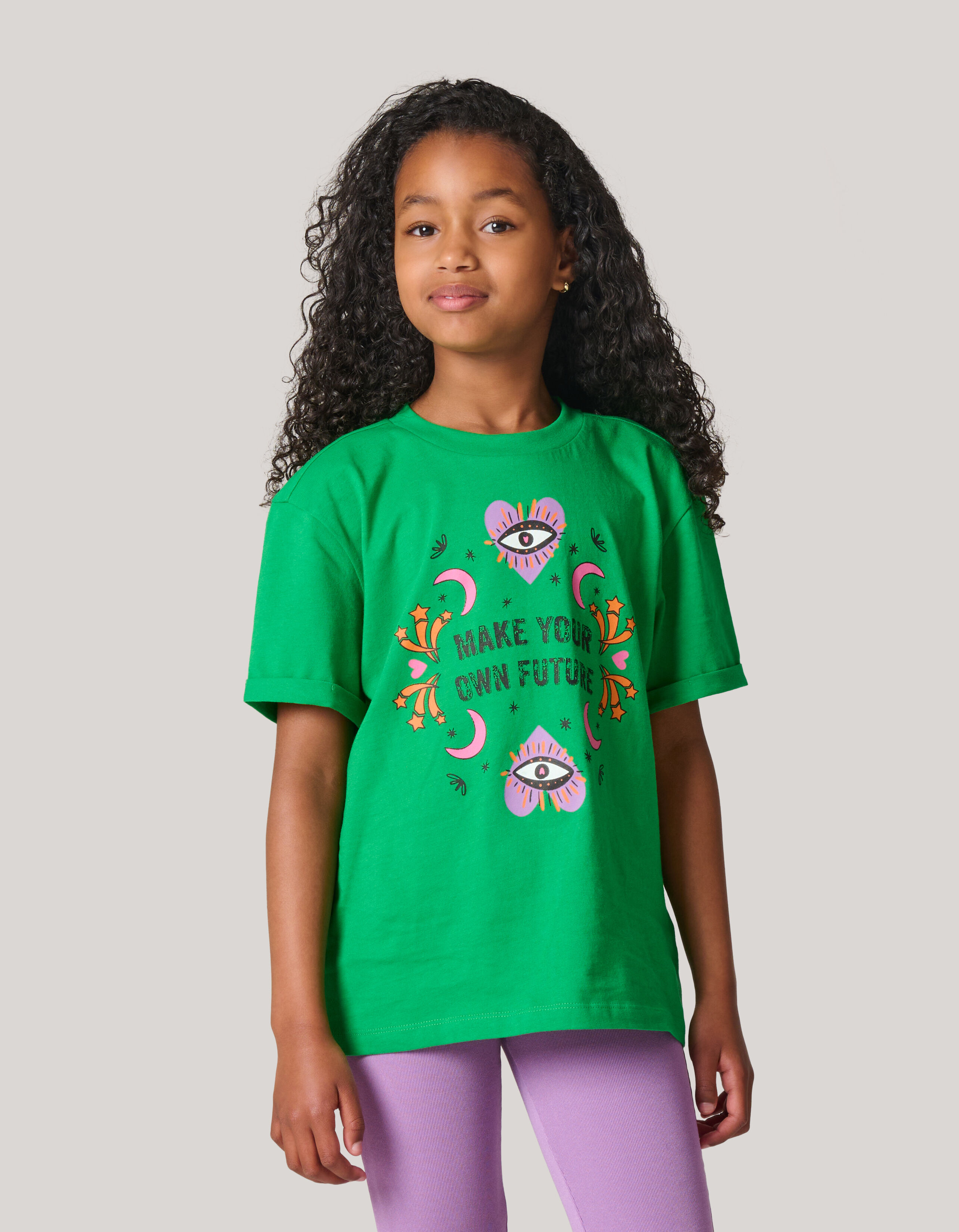 Artwork T-shirt Groen SHOEBY GIRLS