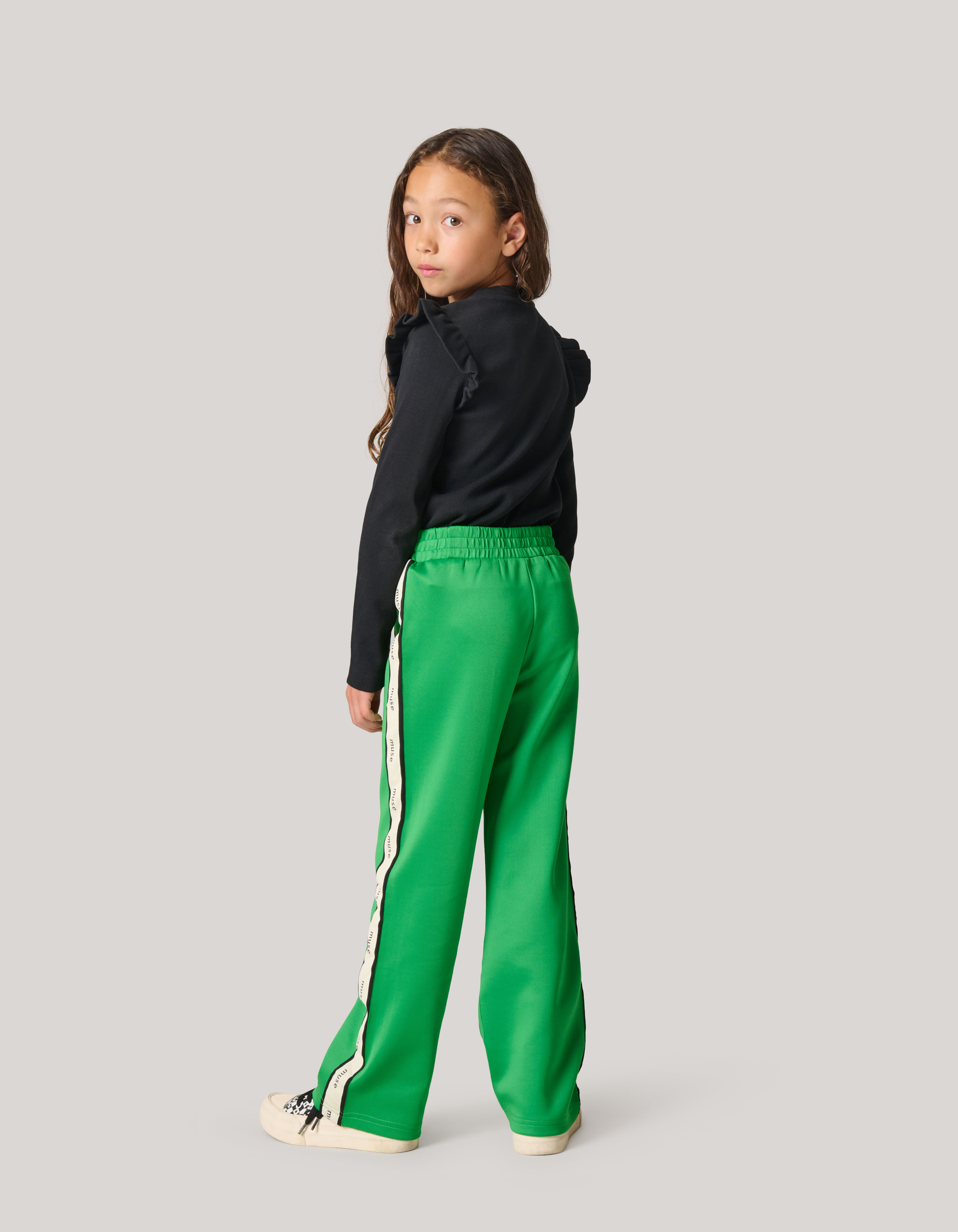 Sporty Tape Broek Groen SHOEBY GIRLS