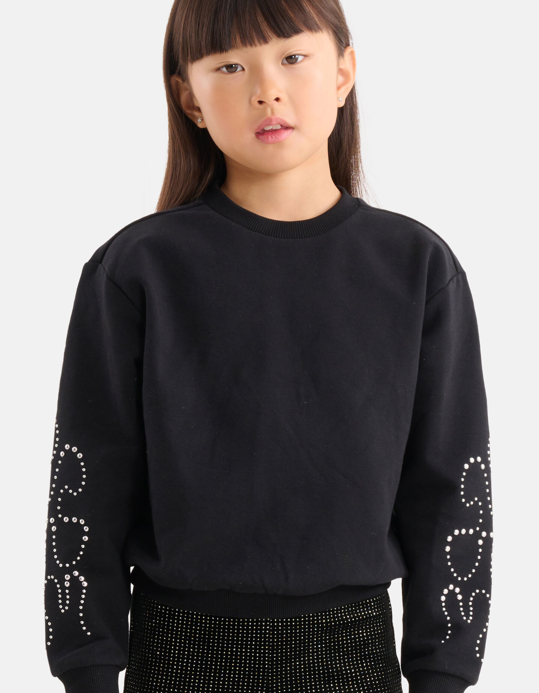 Studs Sweater Zwart SHOEBY GIRLS