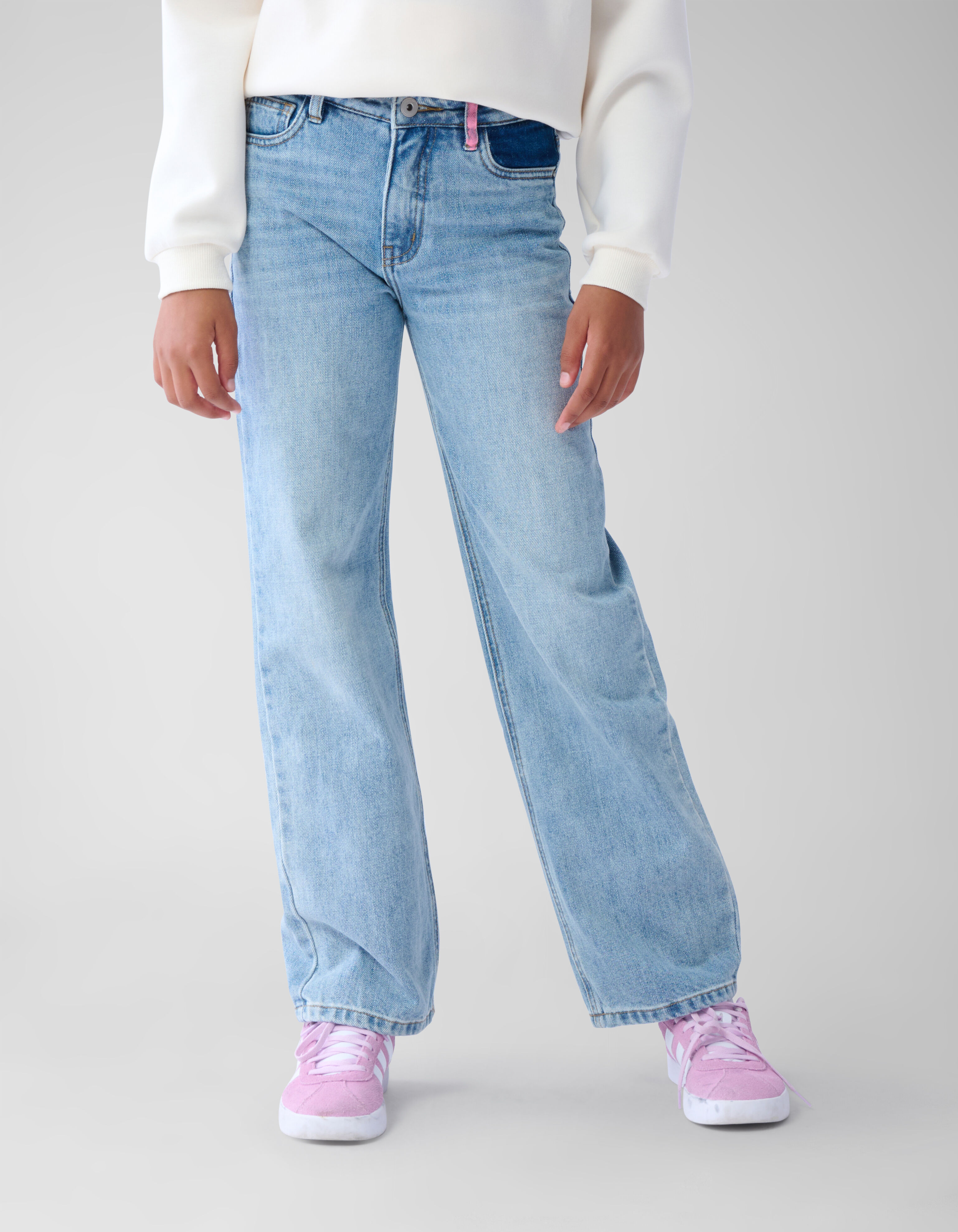 Straight Fit Jeans Bleached SHOEBY GIRLS