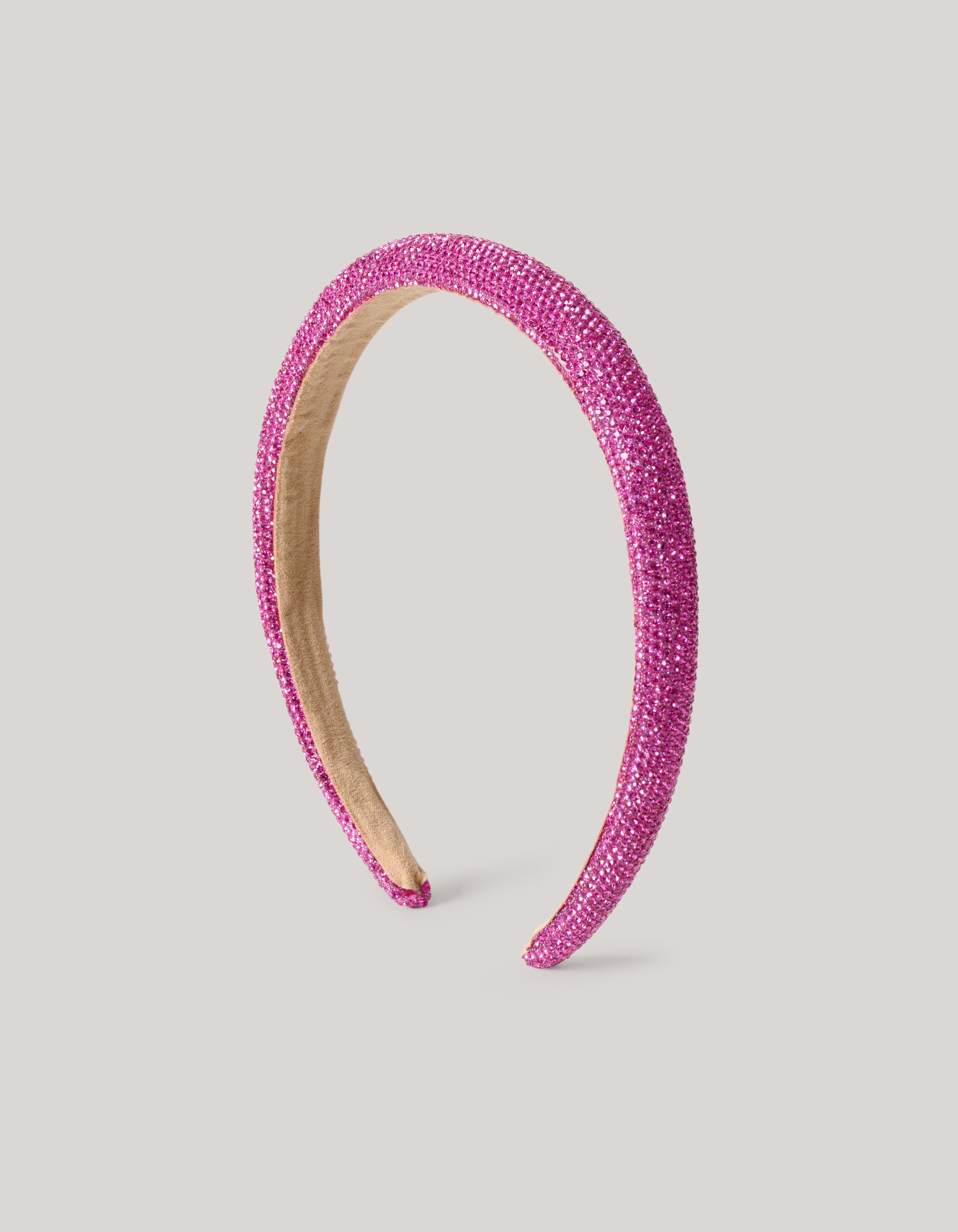 Strass Haarband Roze SHOEBY ACCESSOIRES