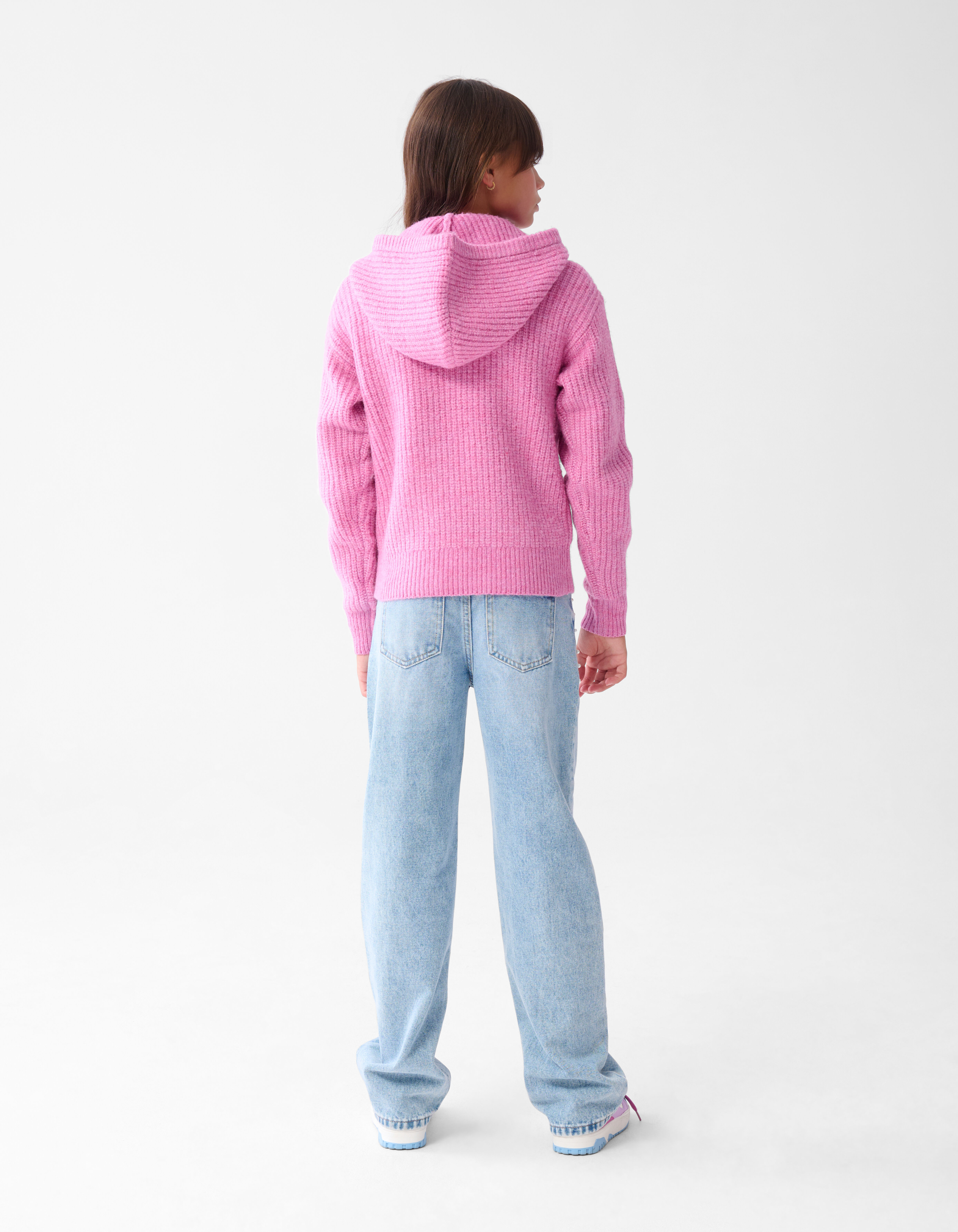 Tekstprint Hoodie Roze SHOEBY GIRLS