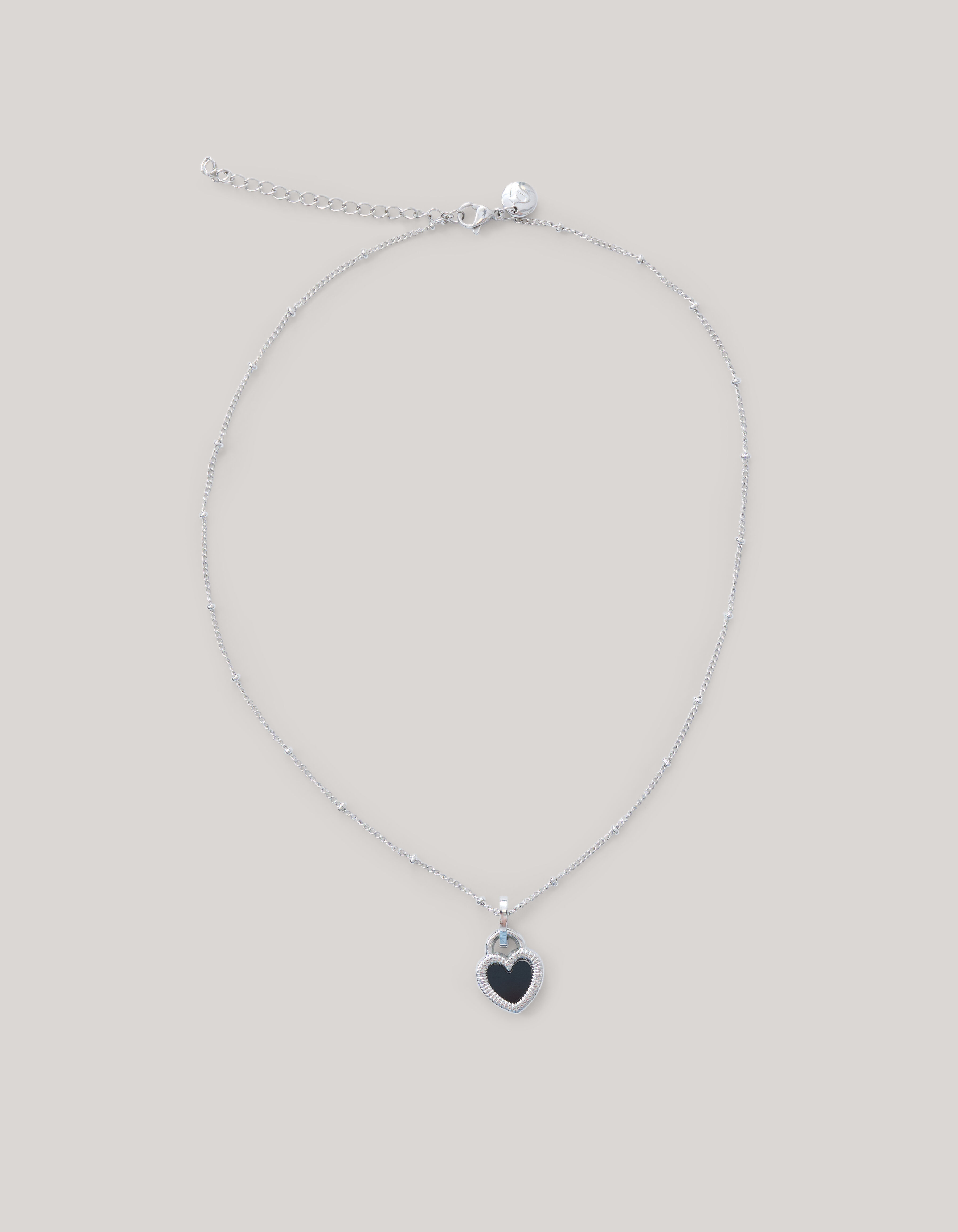 Heart Ketting Zilver SHOEBY ACCESSOIRES