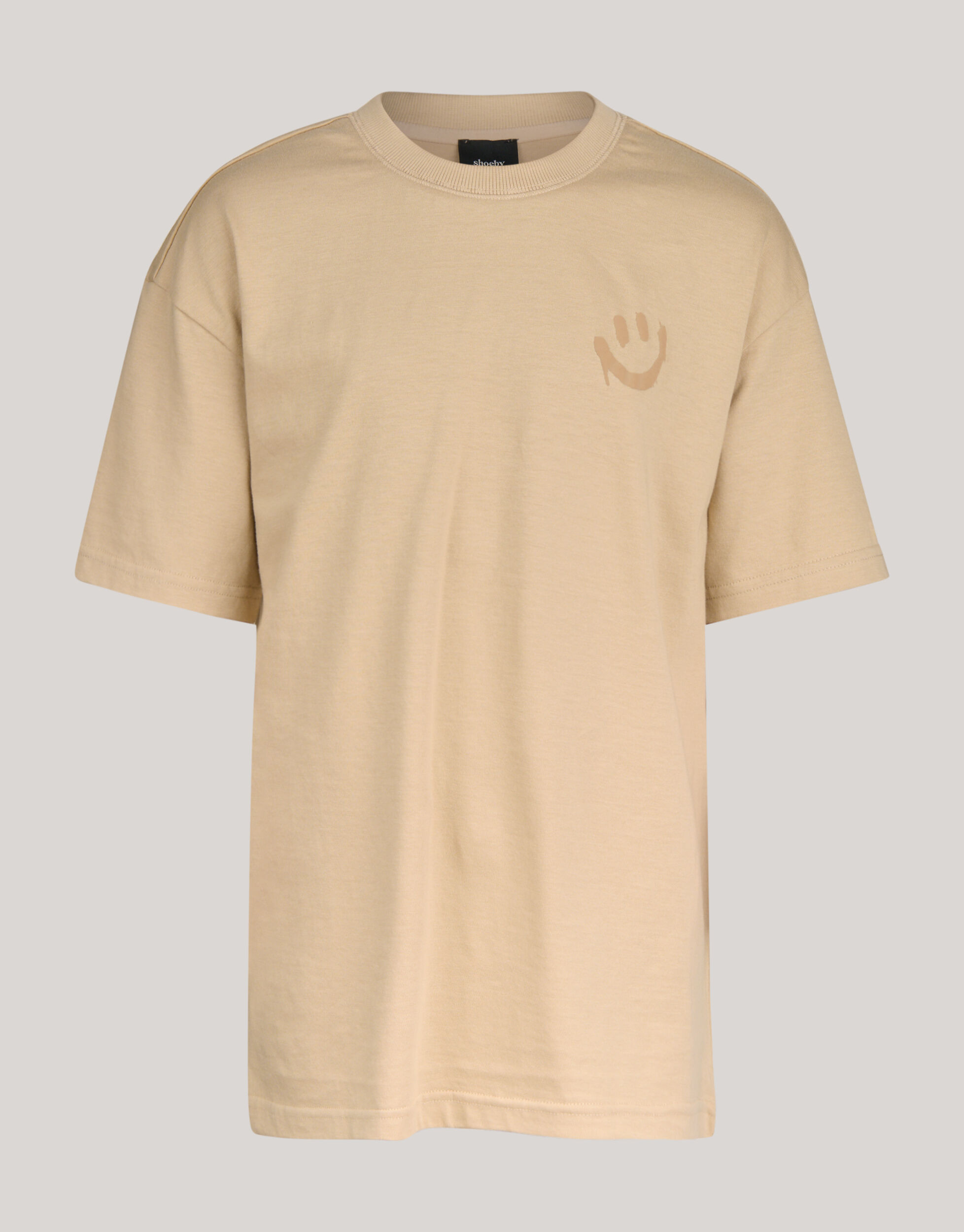 Smiley Artwork T-shirt Beige SHOEBY BOYS