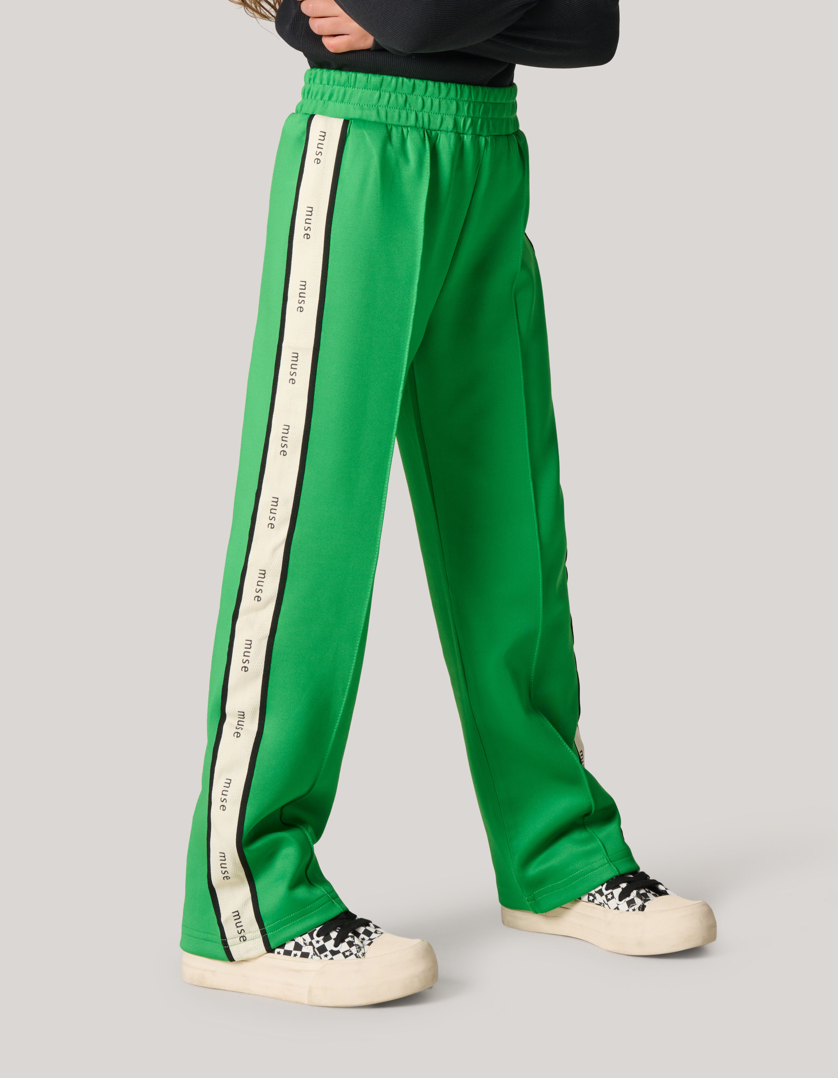 Sporty Tape Broek Groen SHOEBY GIRLS