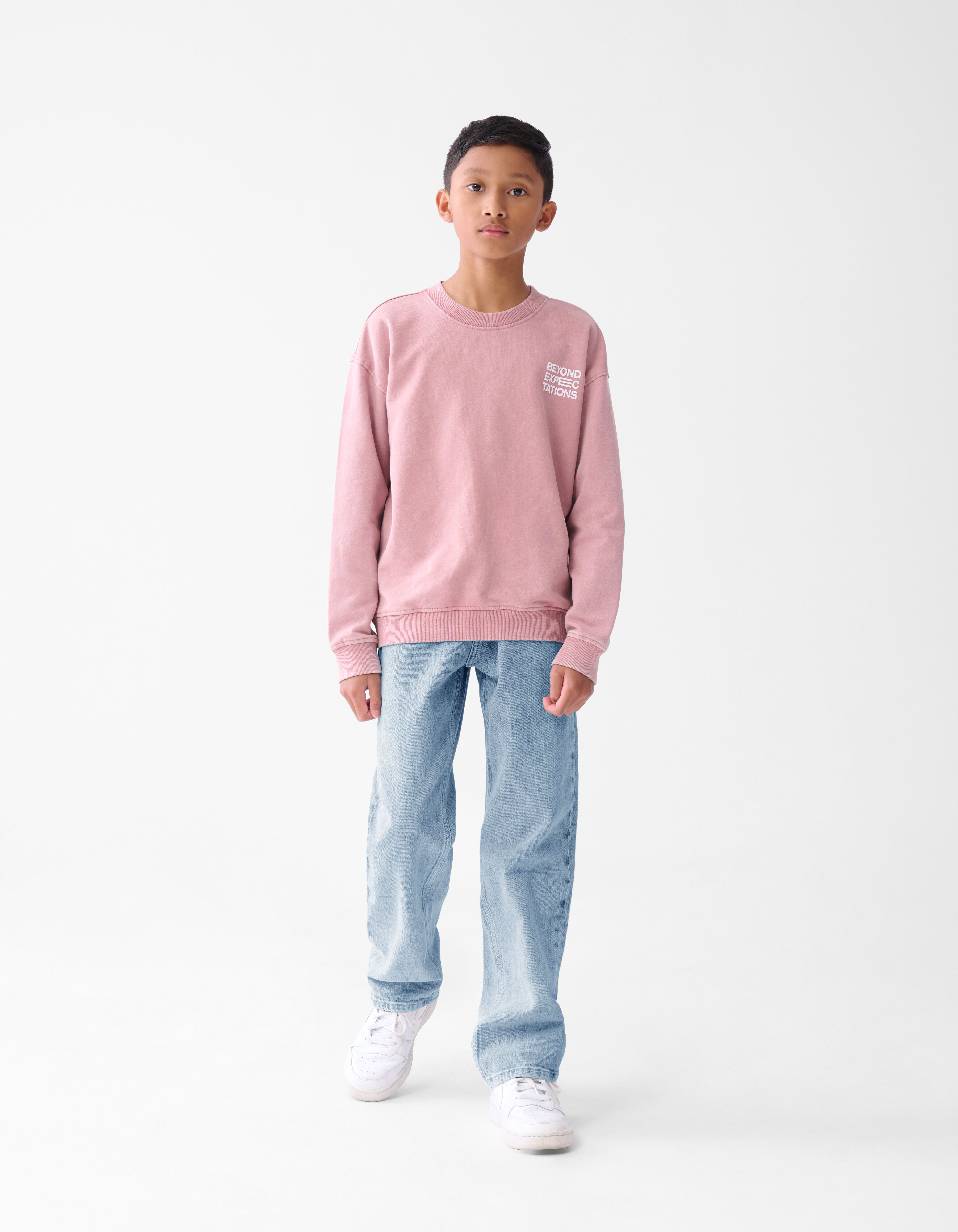 Baggy Fit Jeans Bleached SHOEBY BOYS