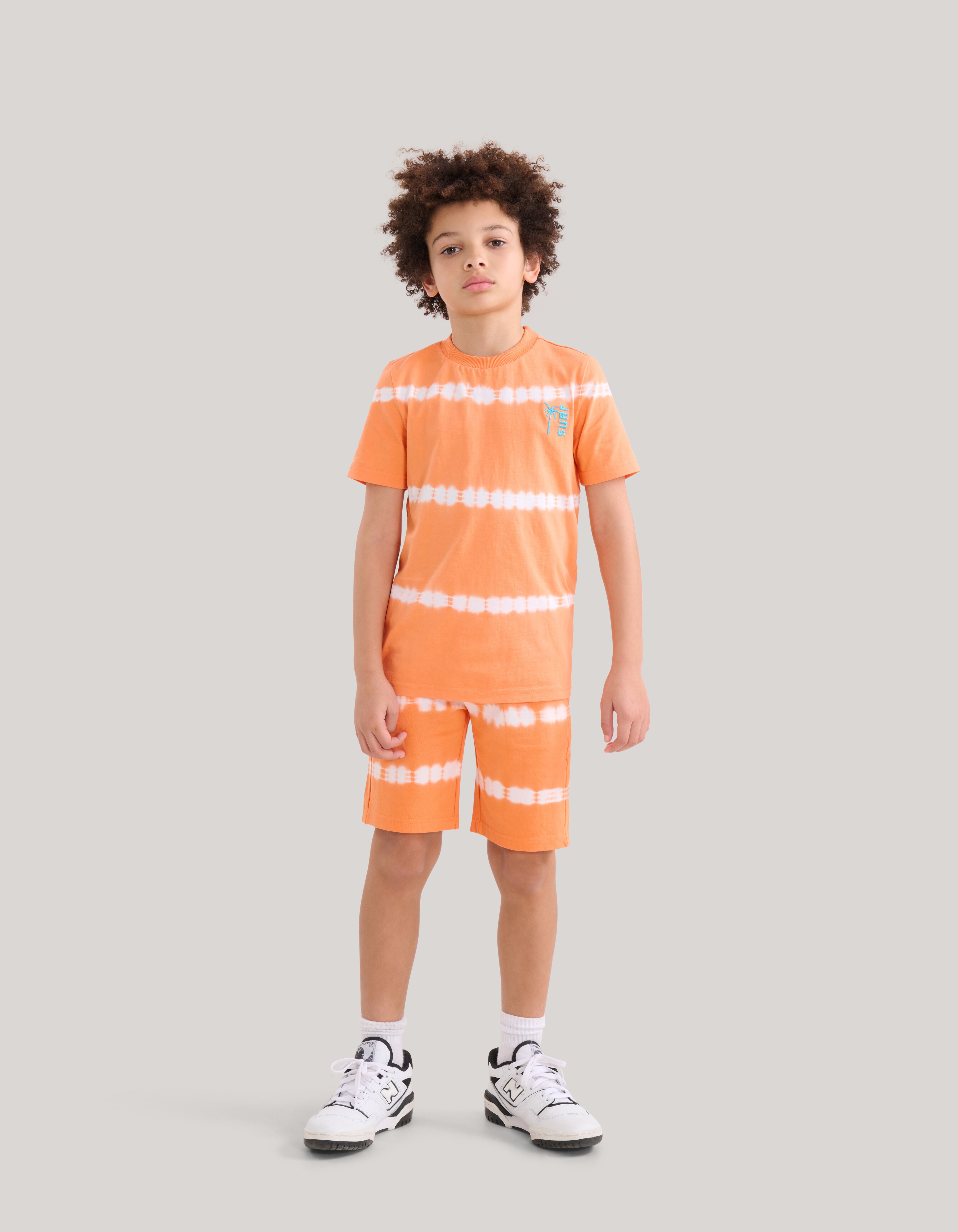 Tie Dye Short Oranje SHOEBY BOYS