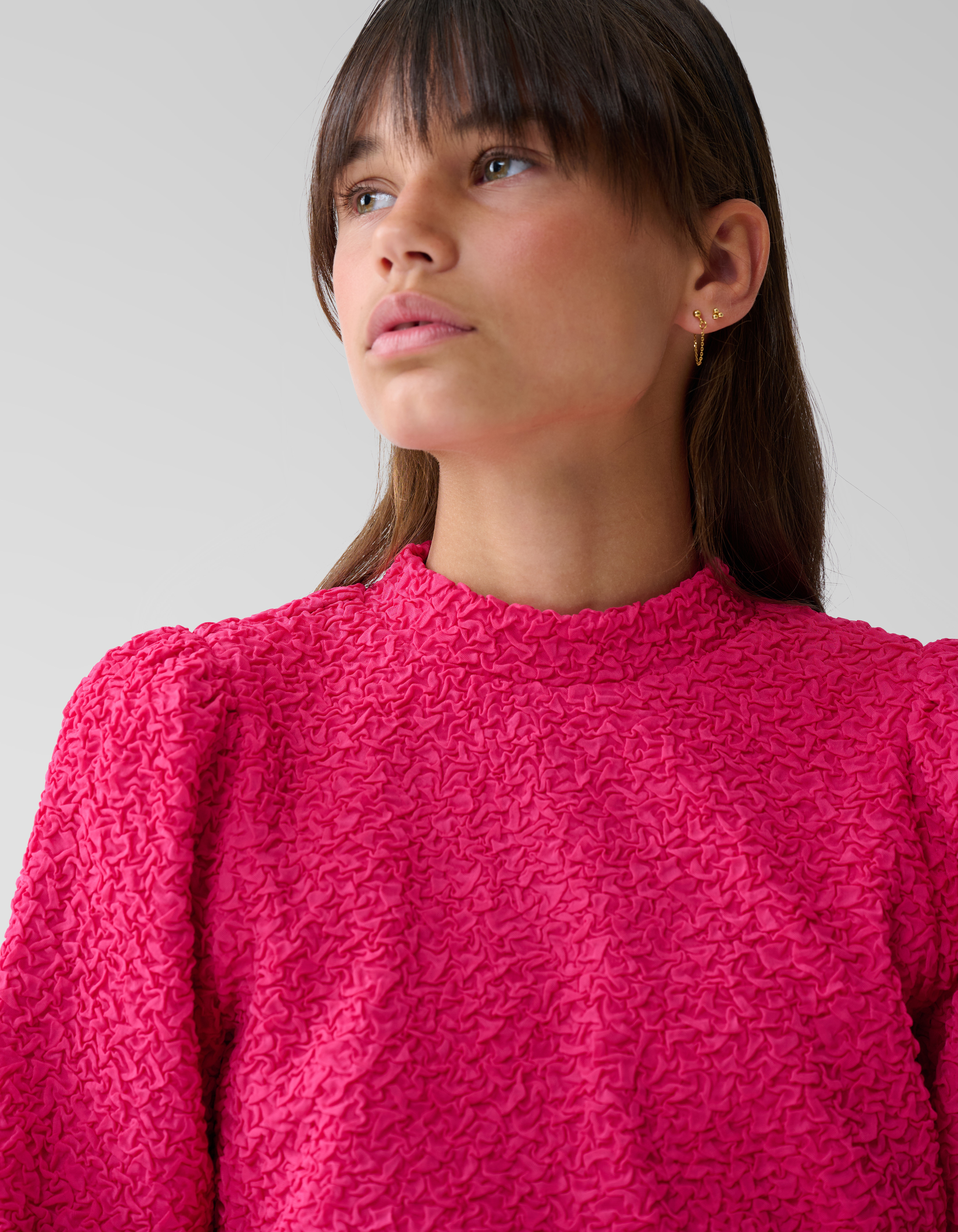 Structuur Longsleeve Roze By Lizzy SHOEBY GIRLS