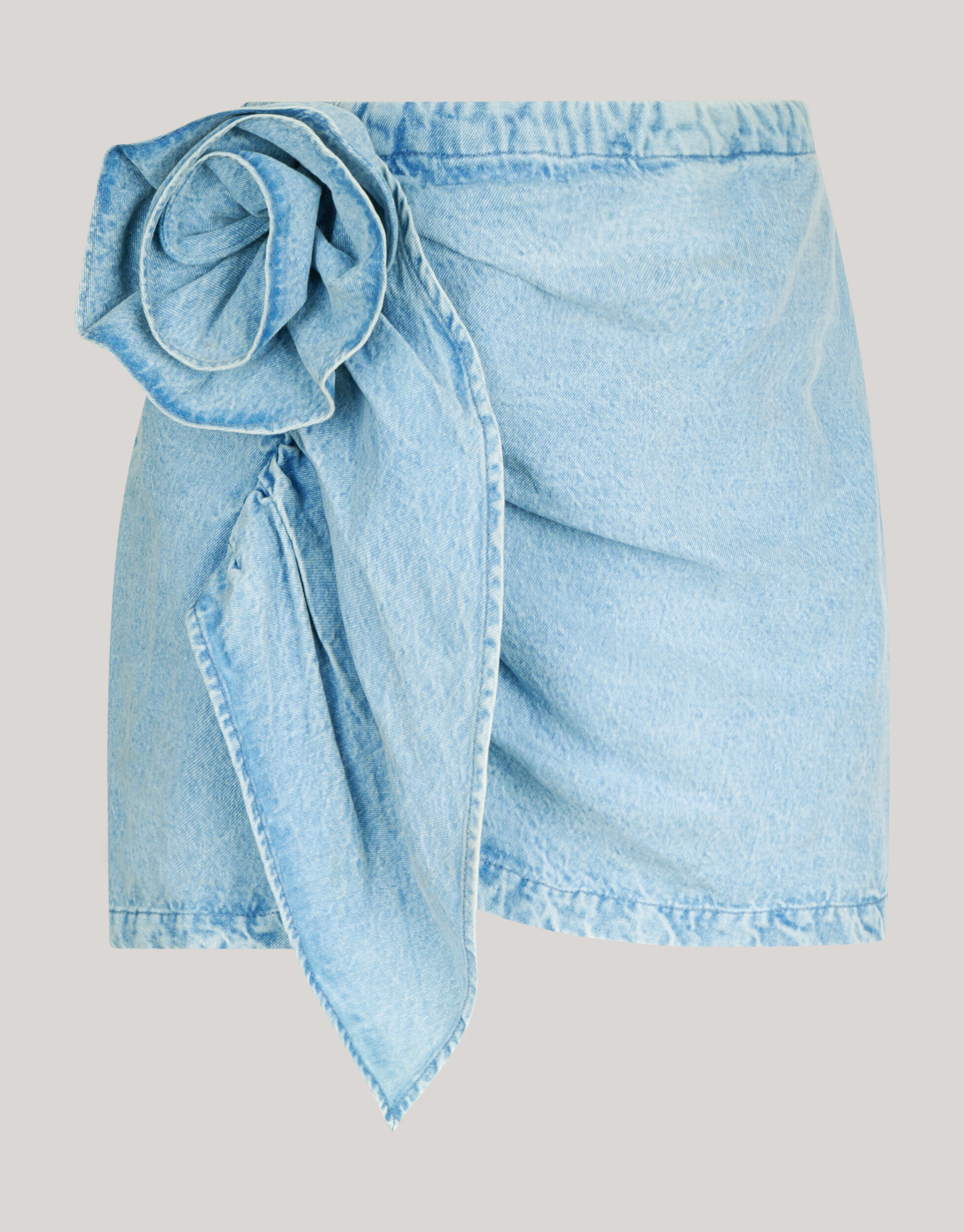 Denim Rose Mini Rok By Lizzy SHOEBY WOMEN