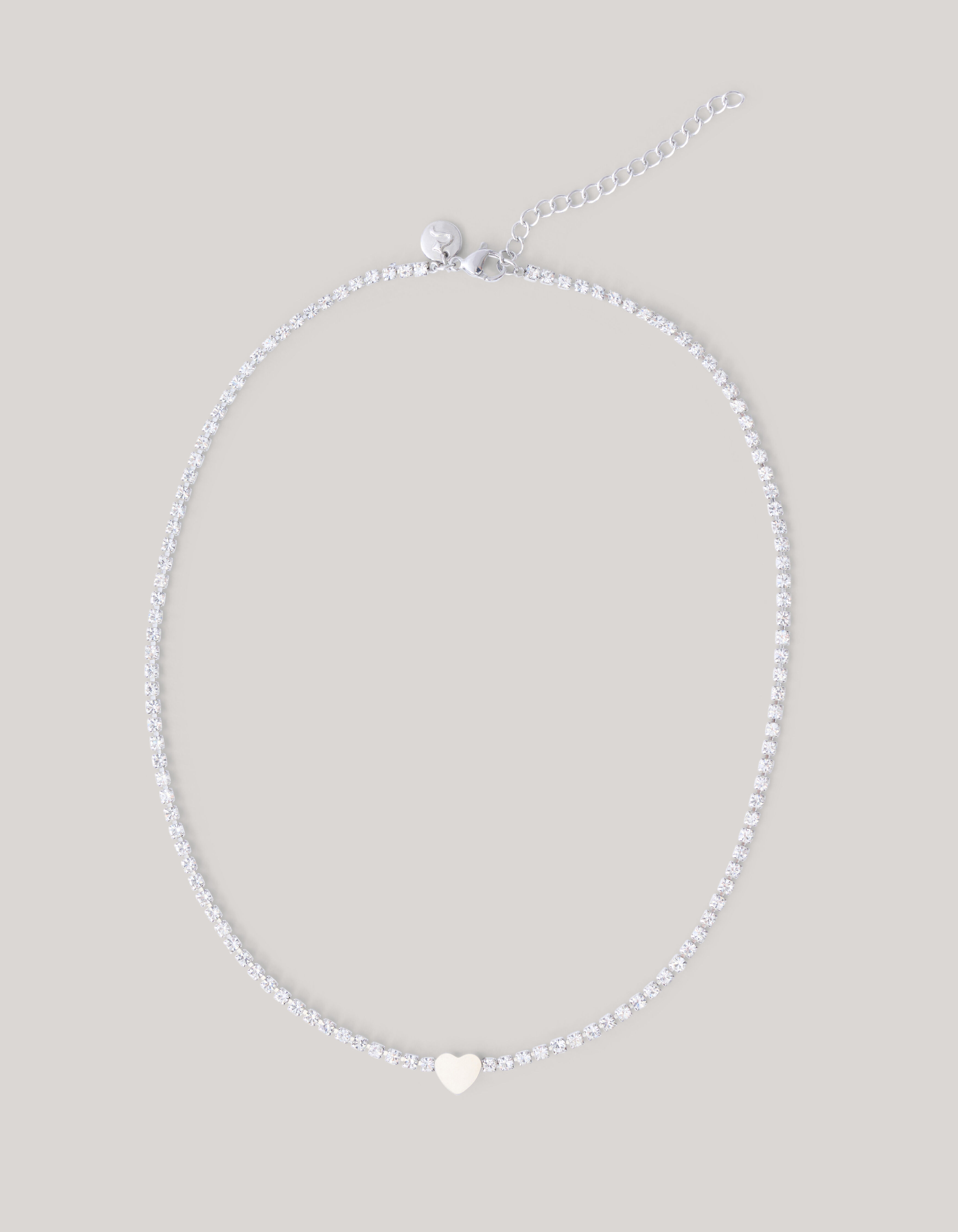 Heart Ketting Zilver SHOEBY ACCESSOIRES