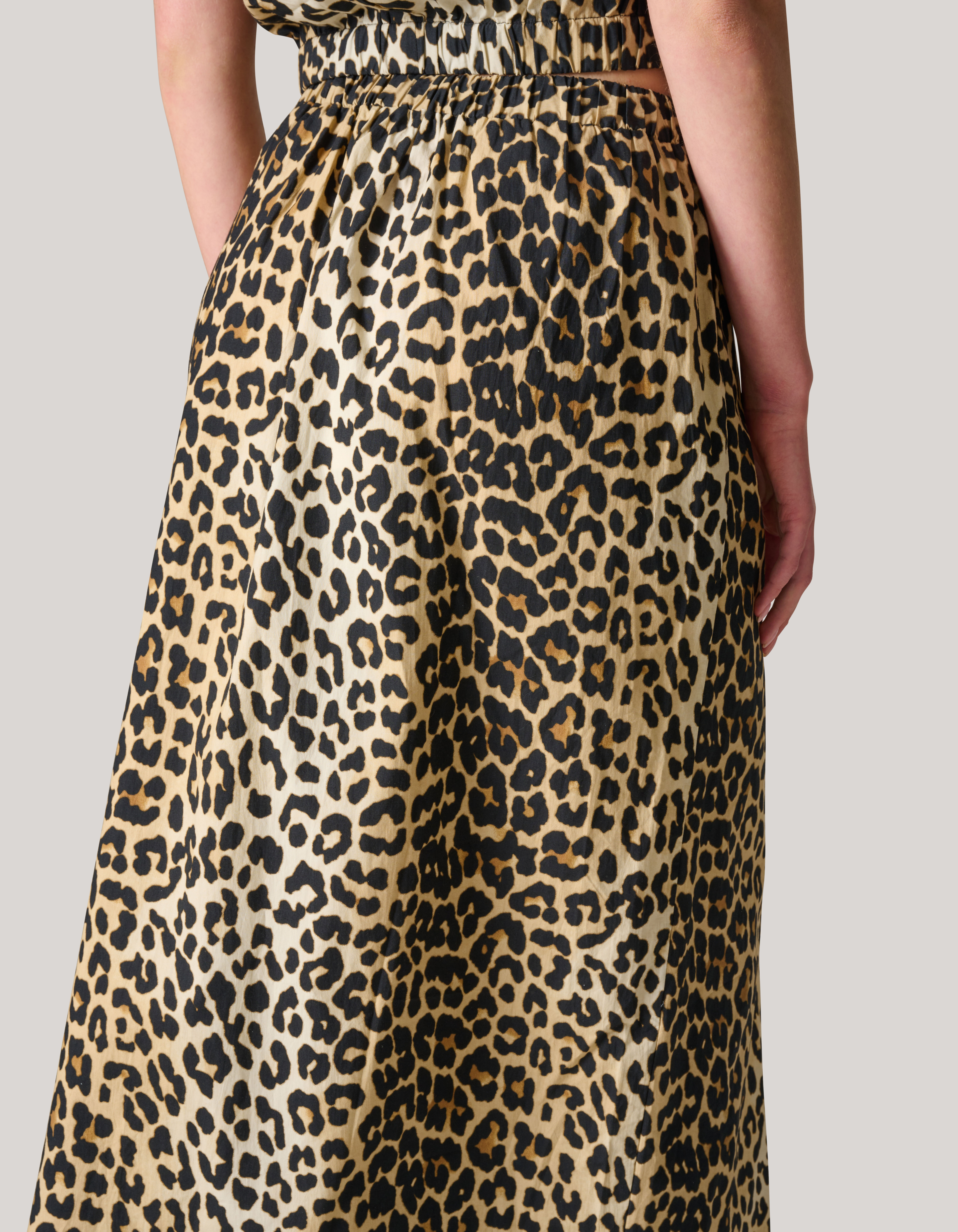 Leopard Poplin Maxi Rok SHOEBY WOMEN