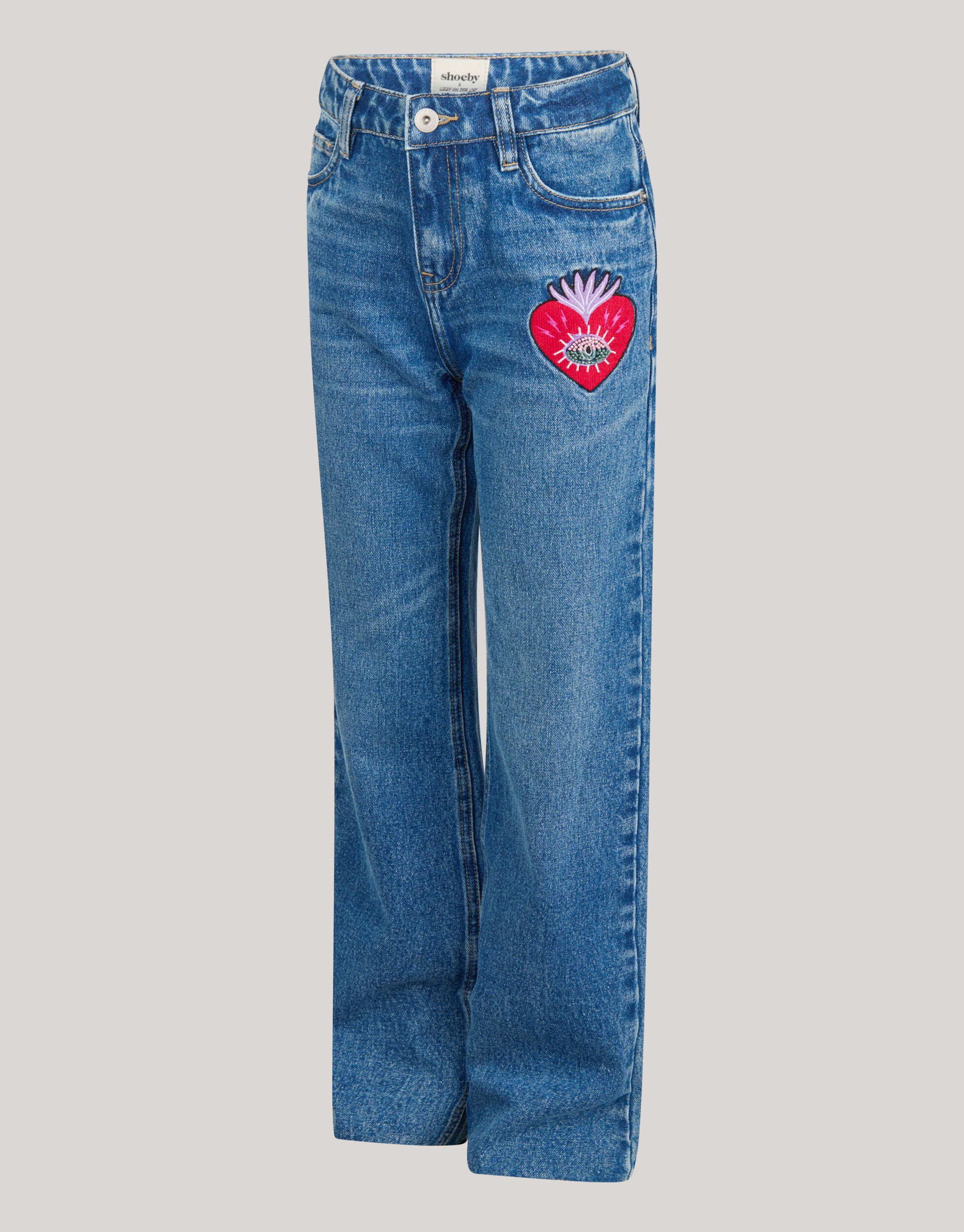 Straight Fit Jeans Mediumstone By Lizzy SHOEBY GIRLS