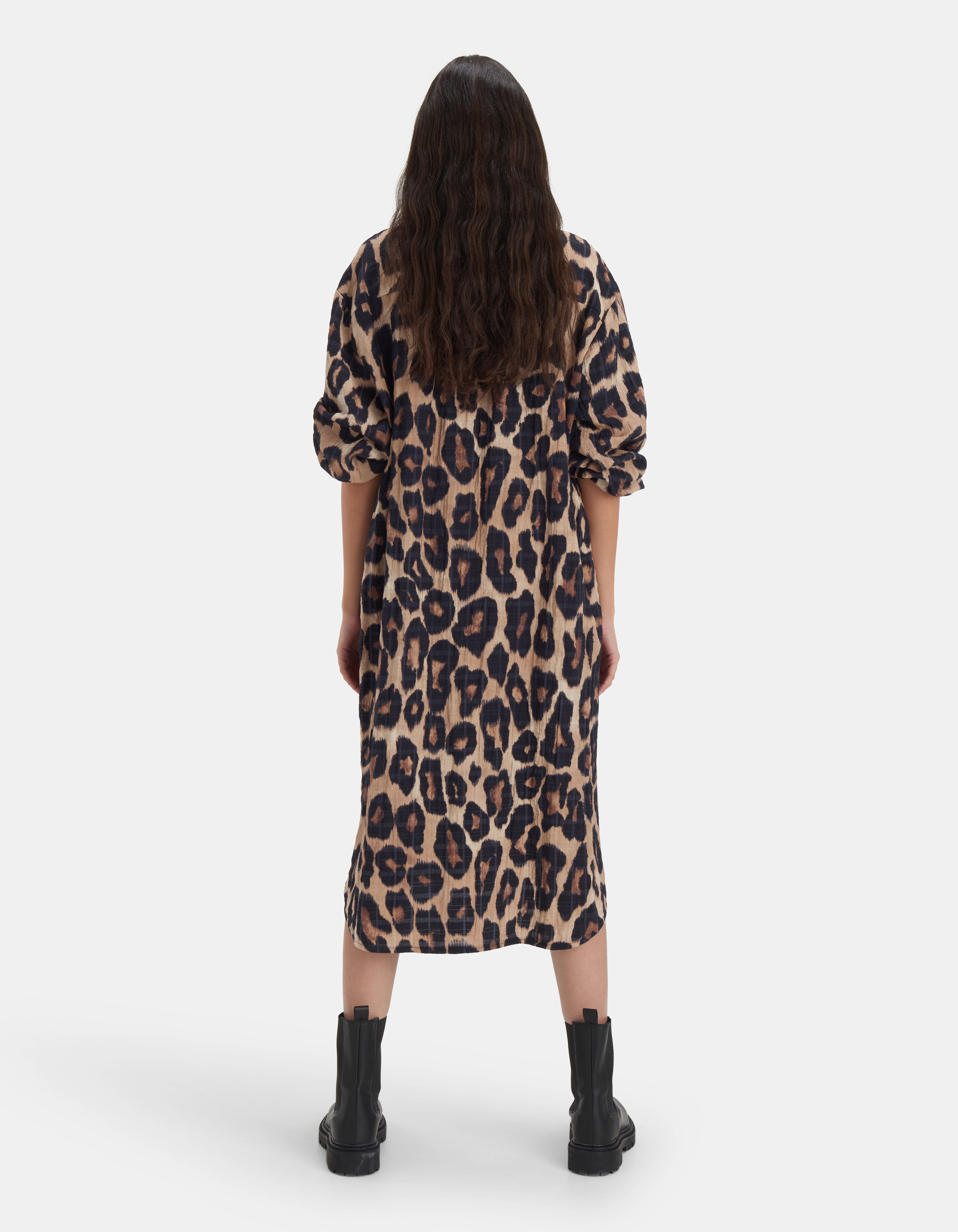 Mevrouw Afstudeeralbum Oraal Leopard Long Jurk | Shoeby