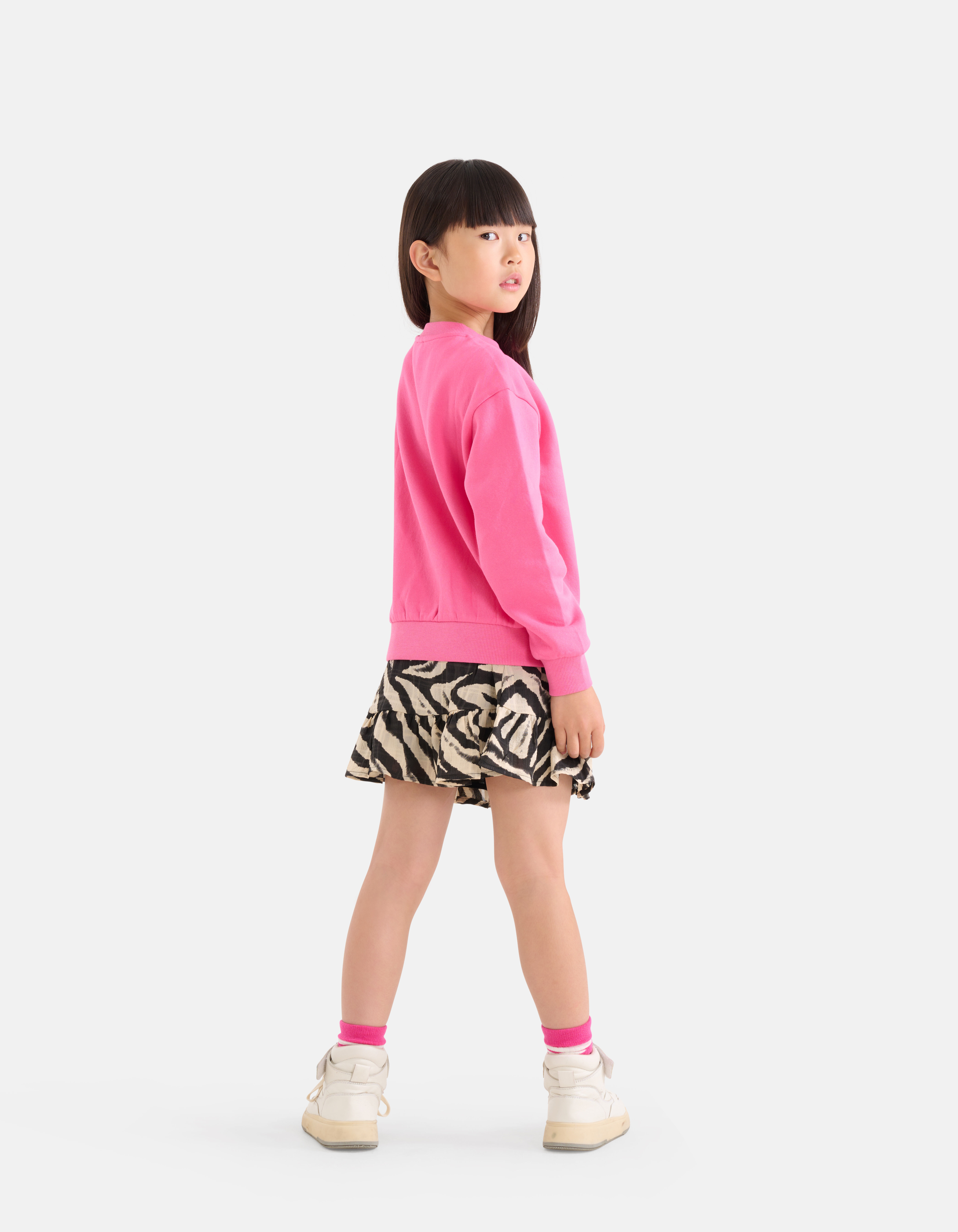 Artwork Sweater Roze SHOEBY GIRLS