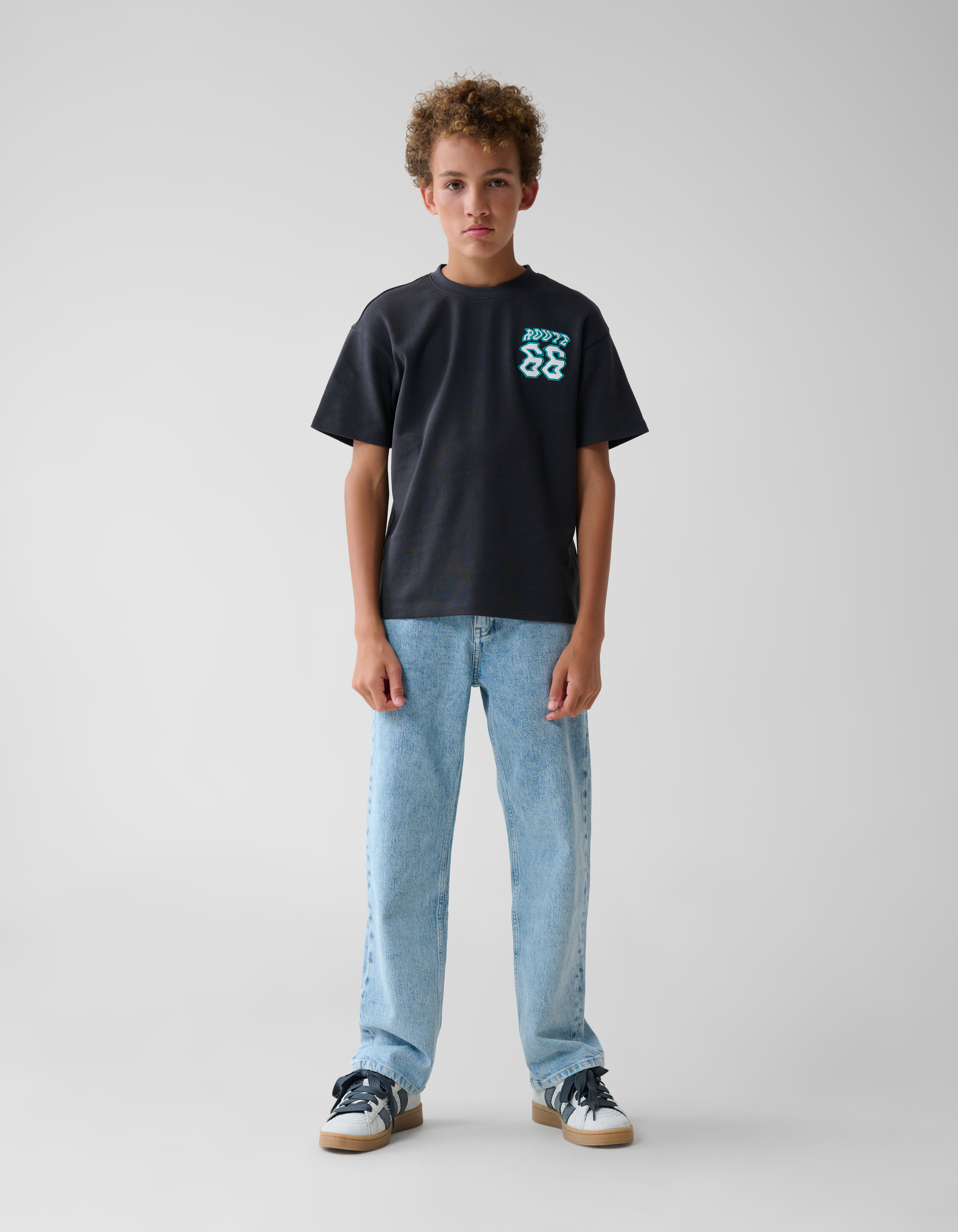 Baggy Fit Jeans Bleached SHOEBY BOYS