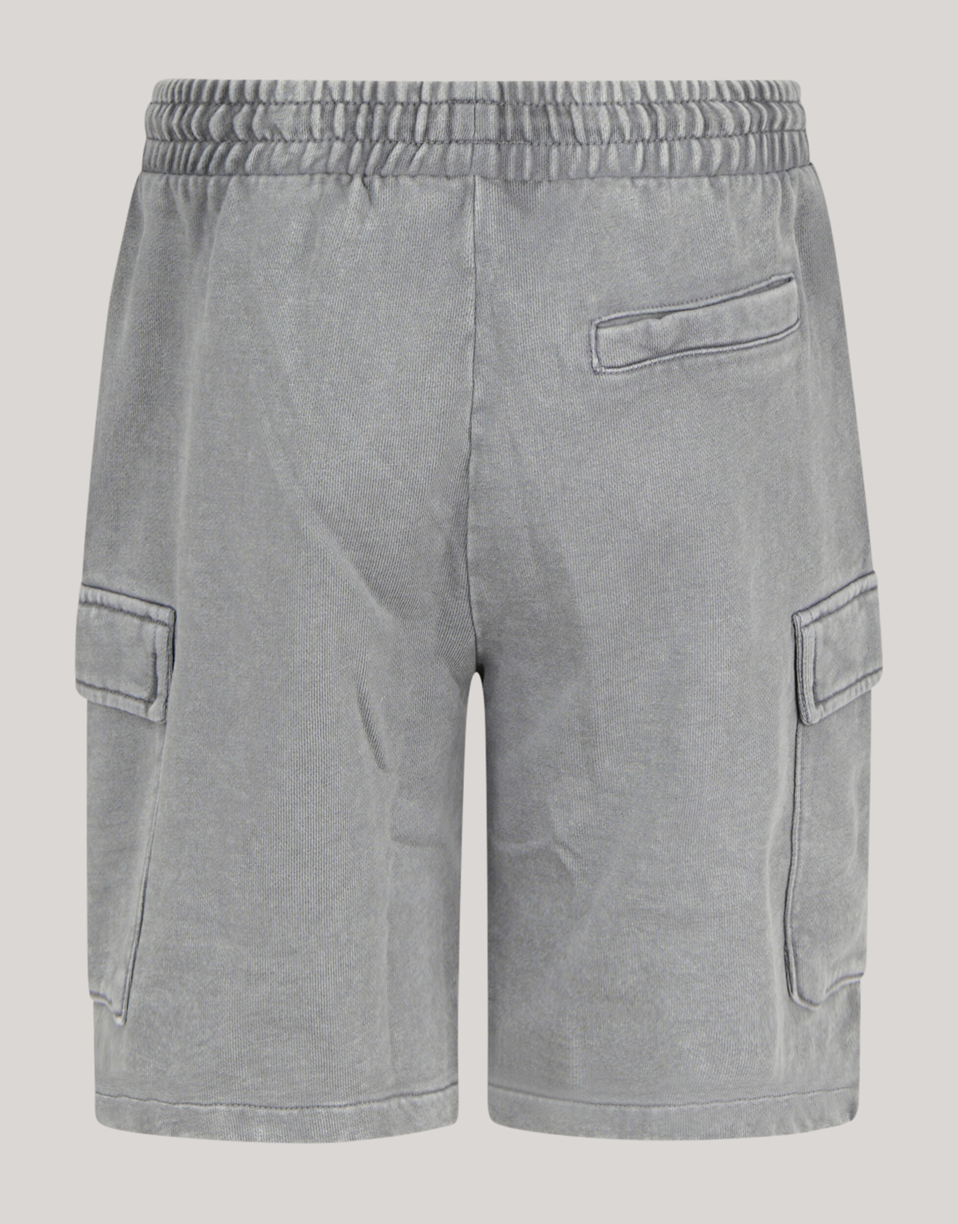 Washed Cargo Jog Short Lichtgrijs SHOEBY BOYS