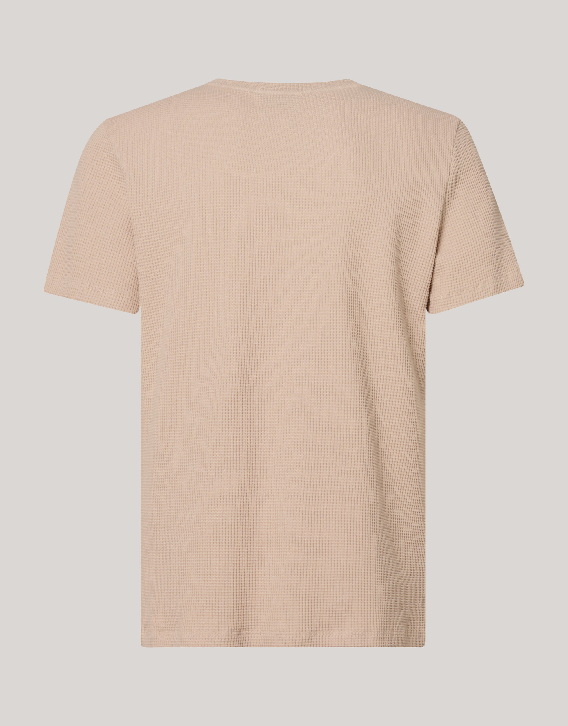 Structuur T-shirt Zand SHOEBY MEN