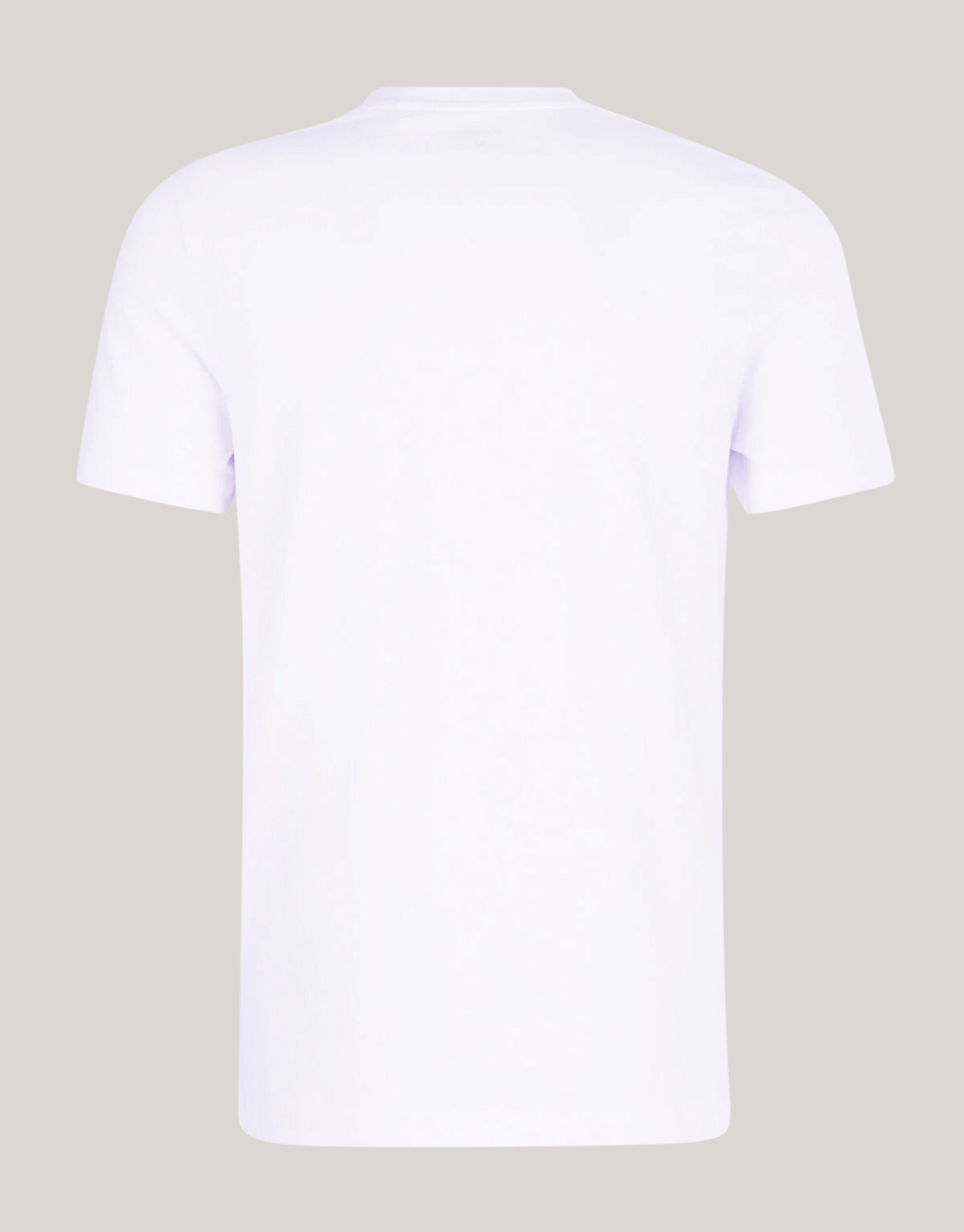 Basis T-shirt Wit SHOEBY MEN