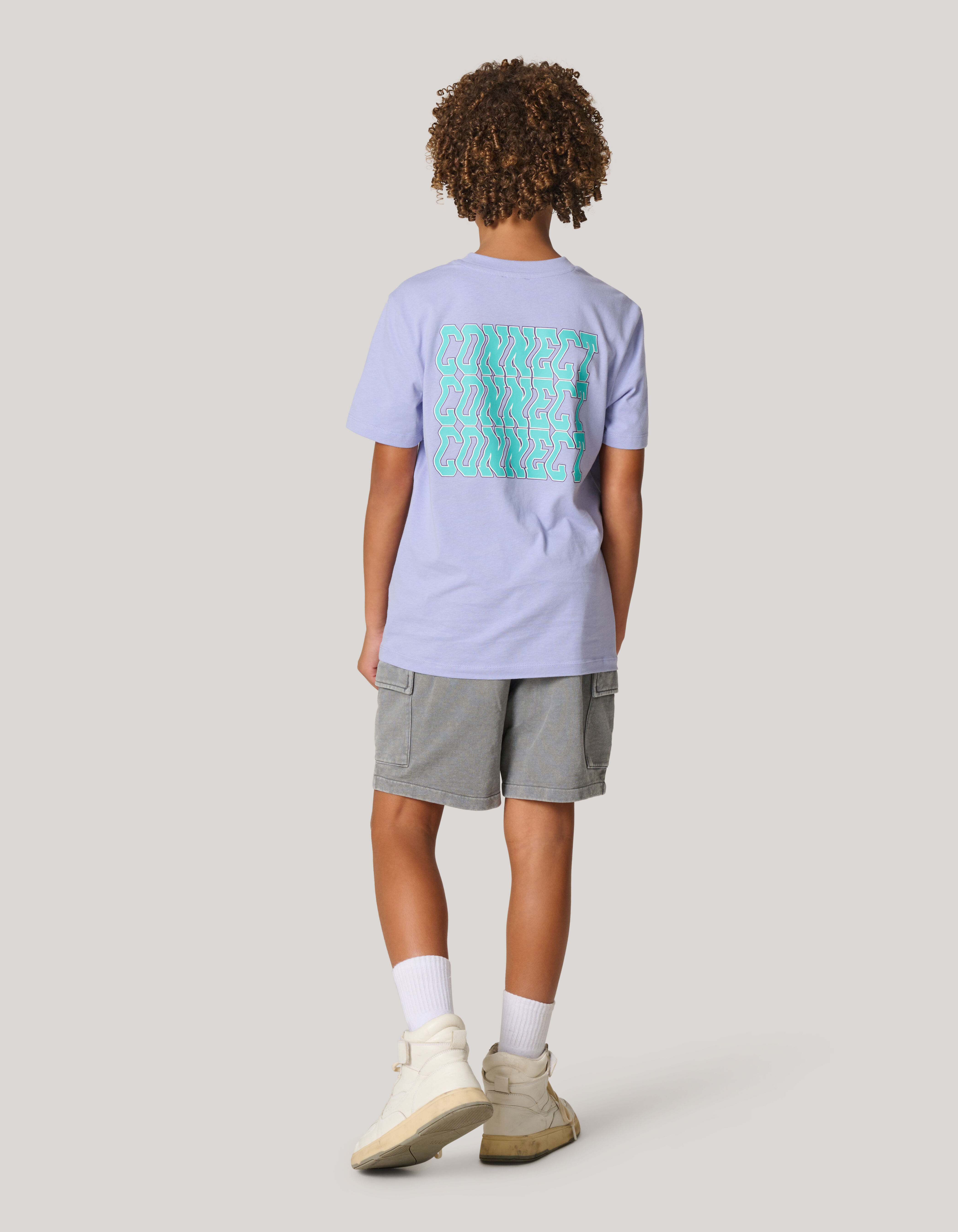 Artwork T-shirt Lichtpaars SHOEBY BOYS