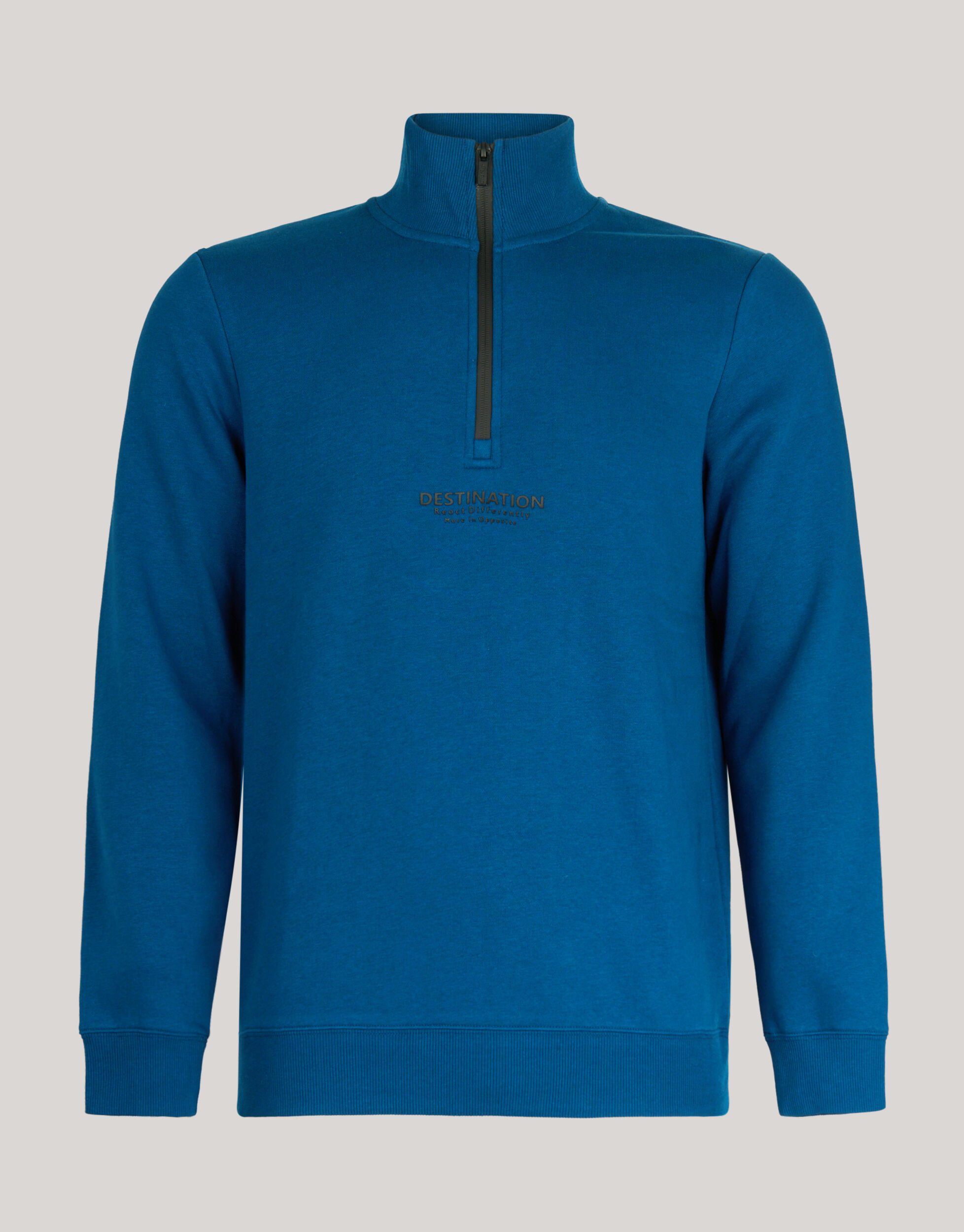 Zipper Sweater Donkerblauw SHOEBY MEN