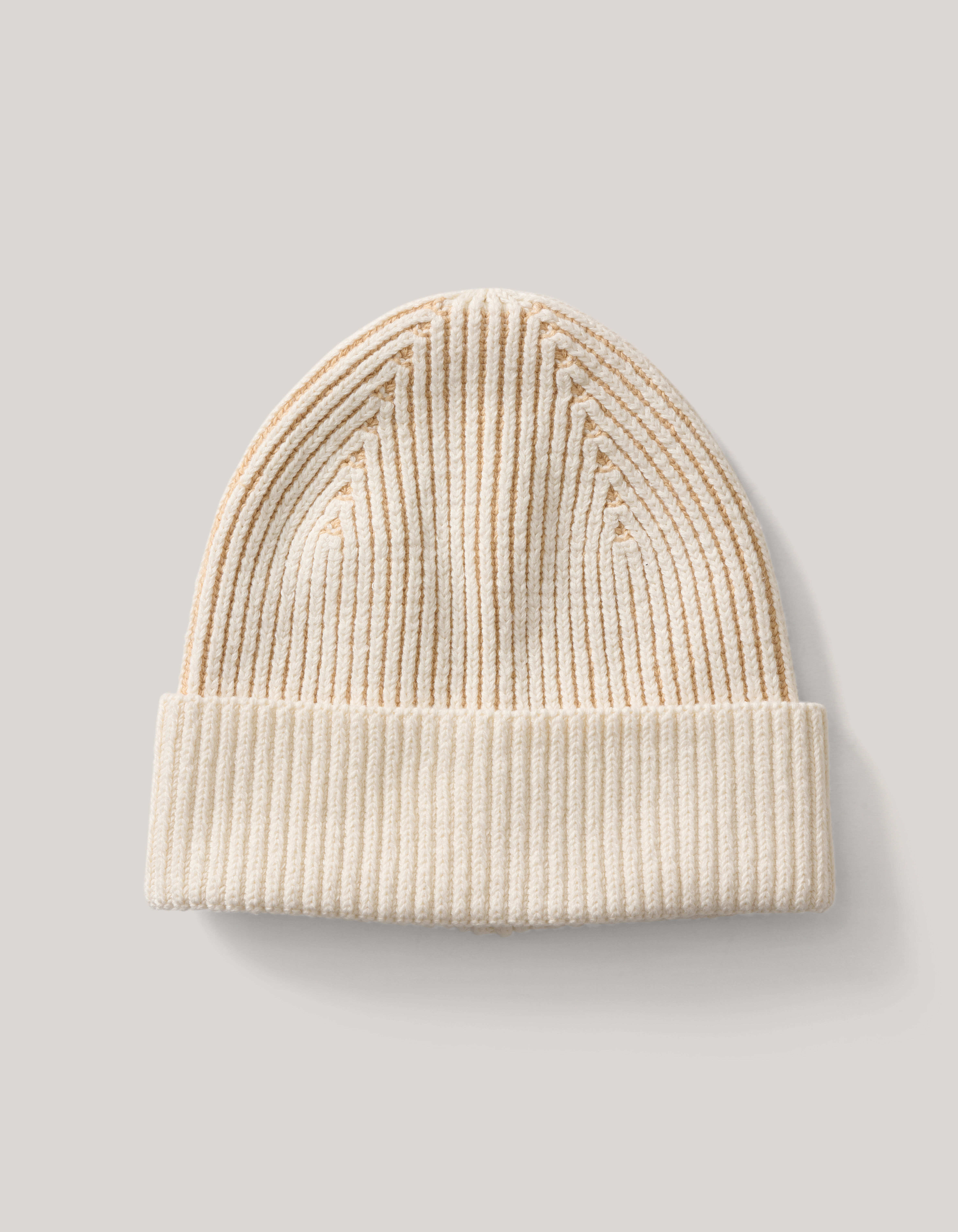 Rib Beanie Gebroken Wit SHOEBY ACCESSOIRES