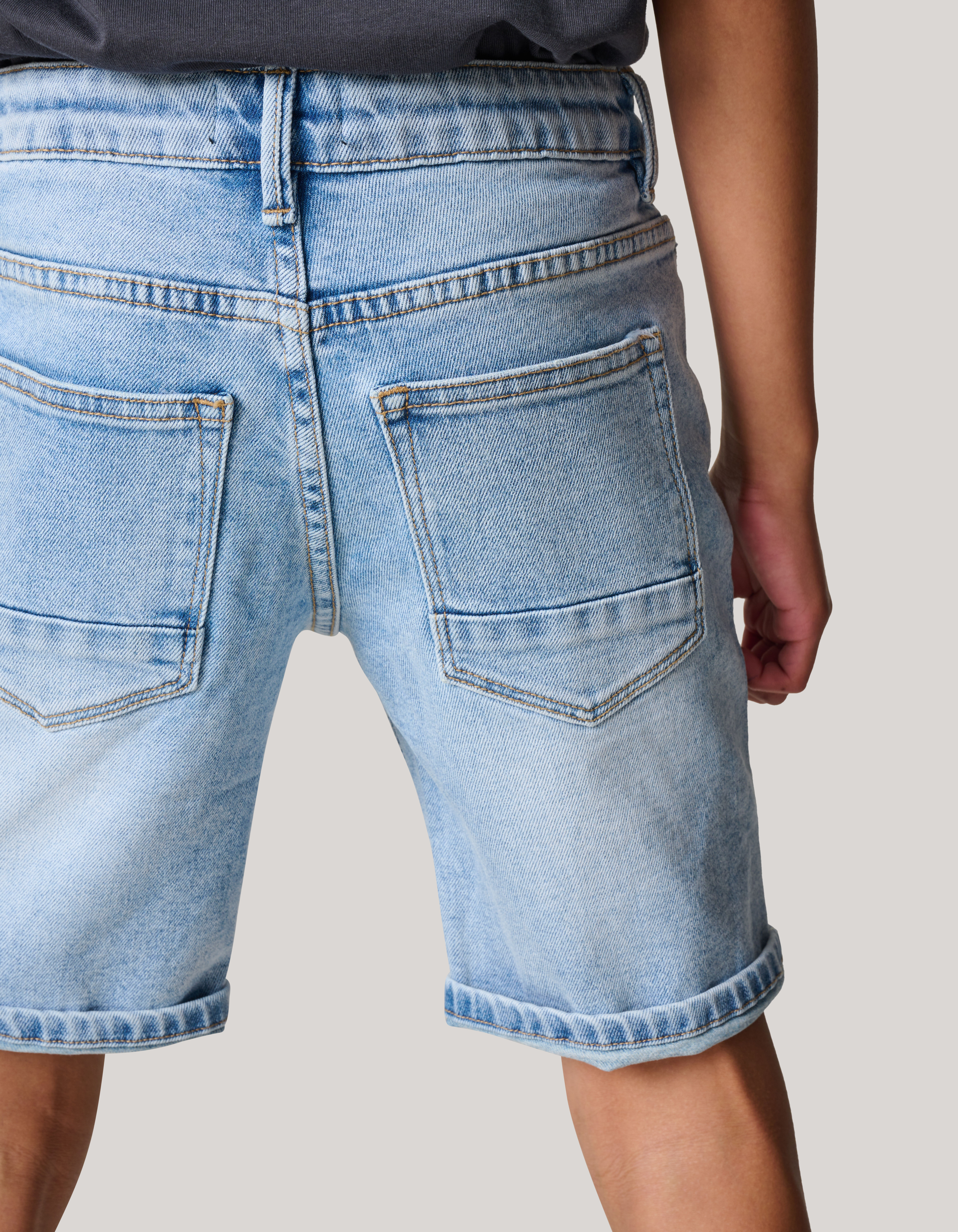 Denim Short Lichtblauw SHOEBY BOYS