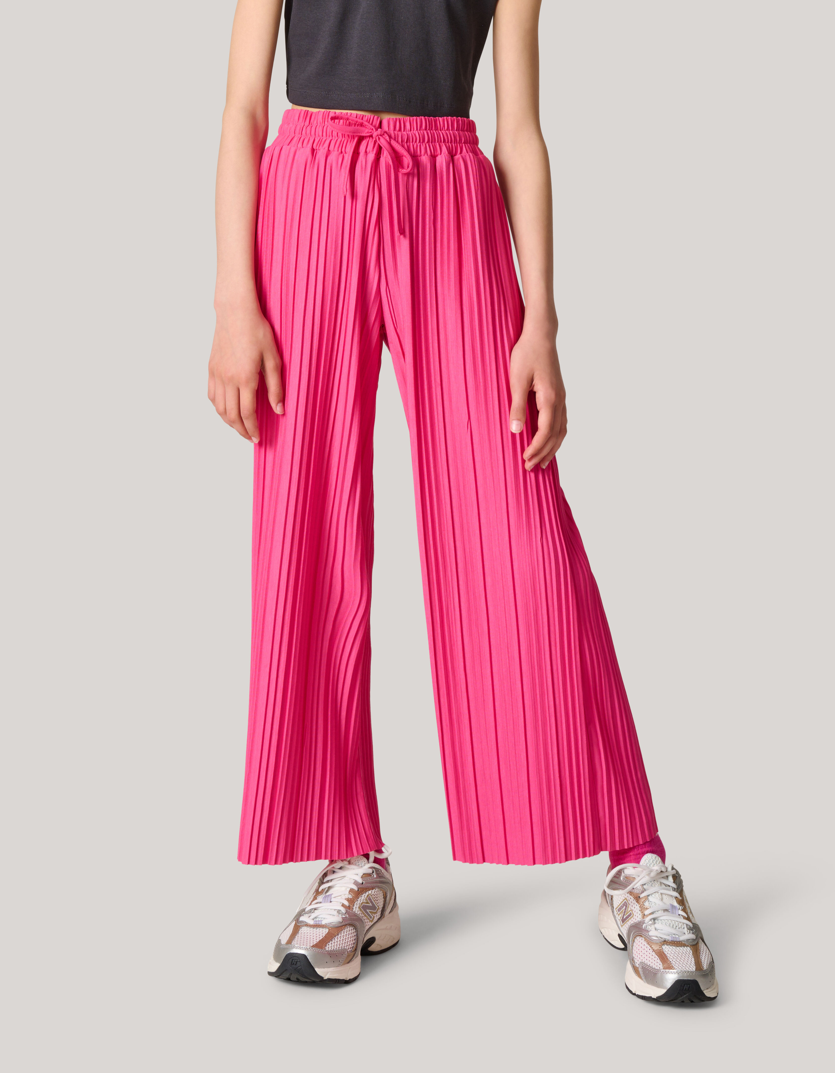 Plissé Broek Roze SHOEBY GIRLS