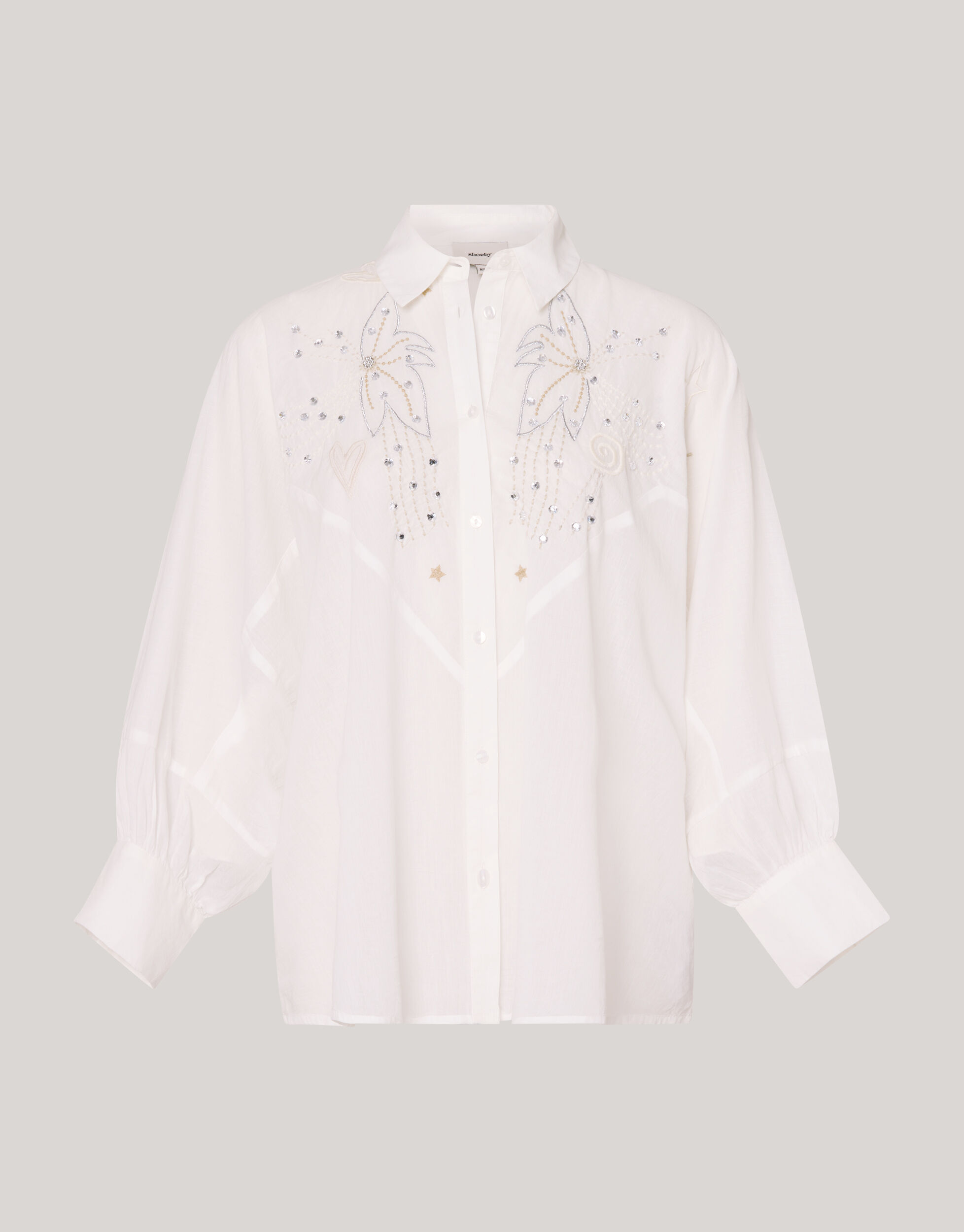 Multi Embroidery Blouse Wit SHOEBY WOMEN