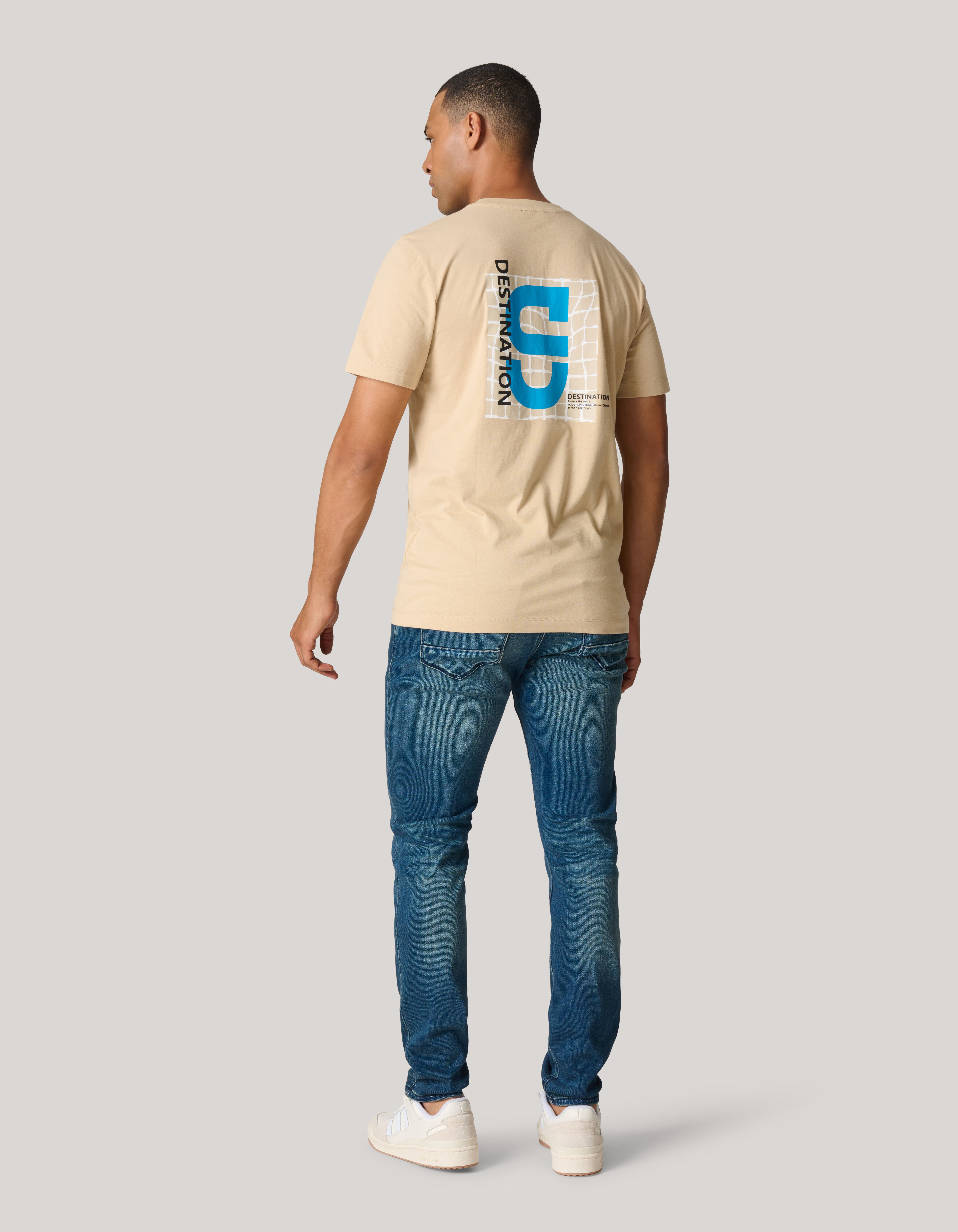 Logo T-shirt Beige SHOEBY MEN