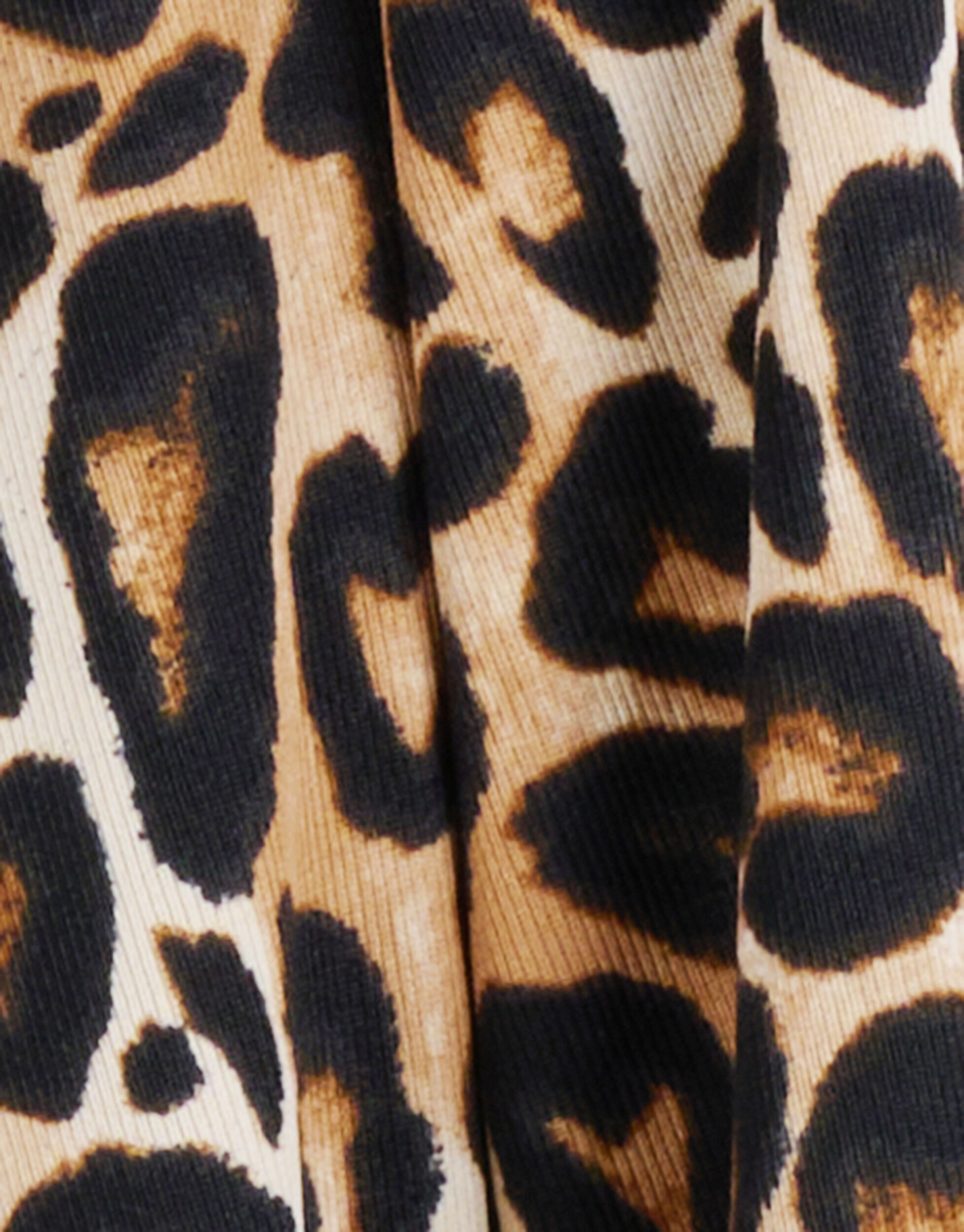 Leopard Flared Legging Bruin SHOEBY GIRLS