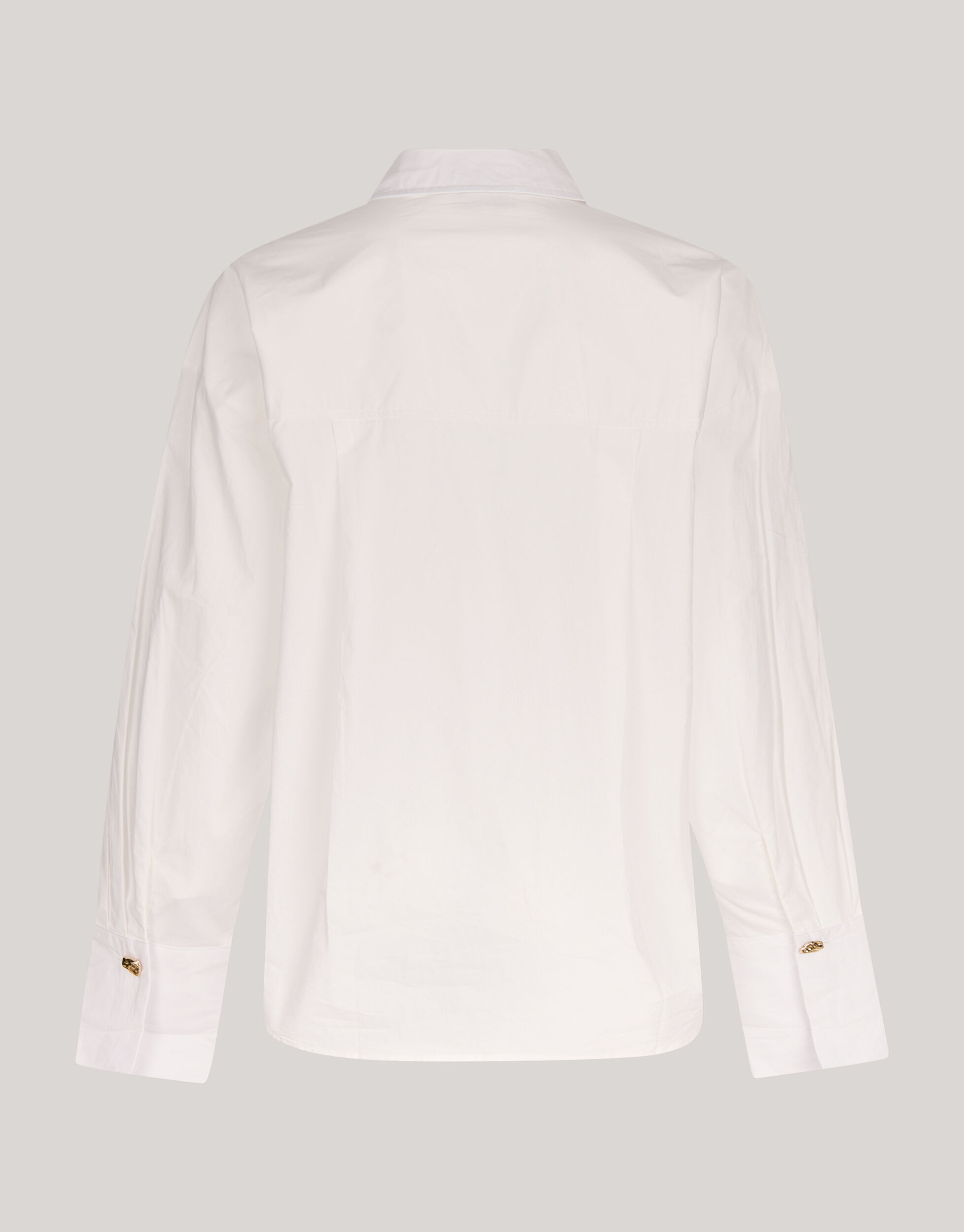 Poplin Blouse Wit SHOEBY WOMEN