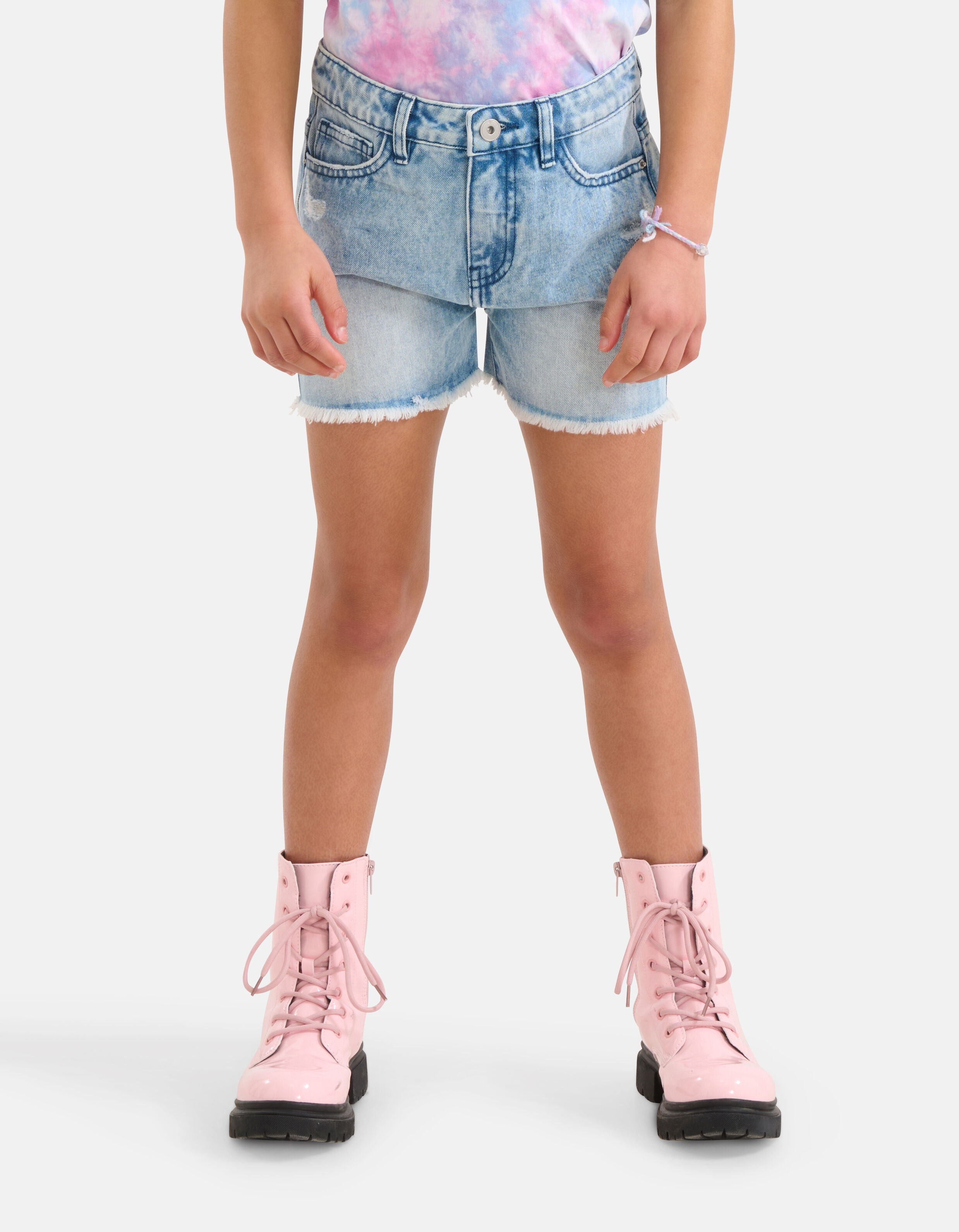 Destroy Denim Short Bleached SHOEBY GIRLS