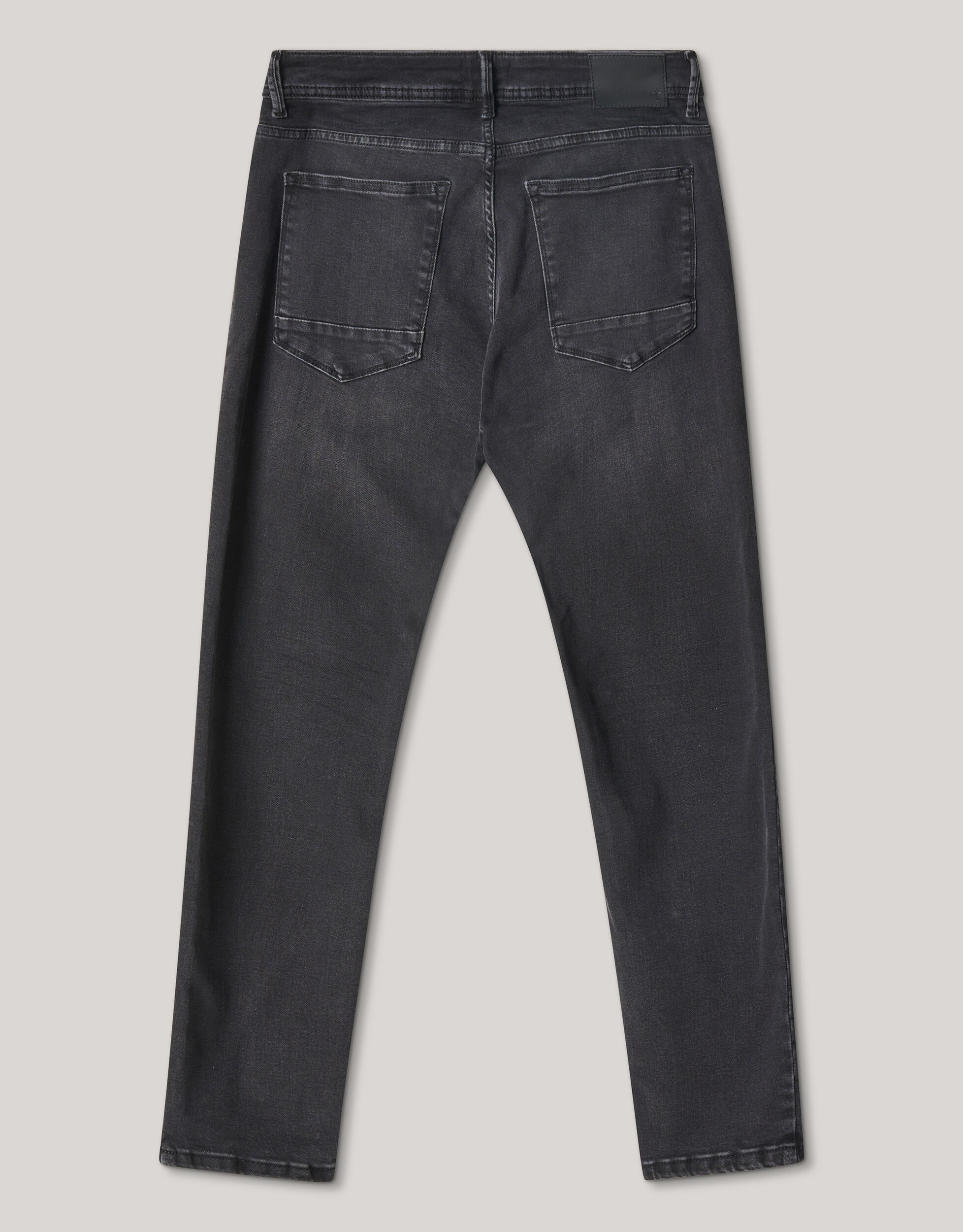 Skinny Fit Jeans Zwart Washed L30 SHOEBY MEN