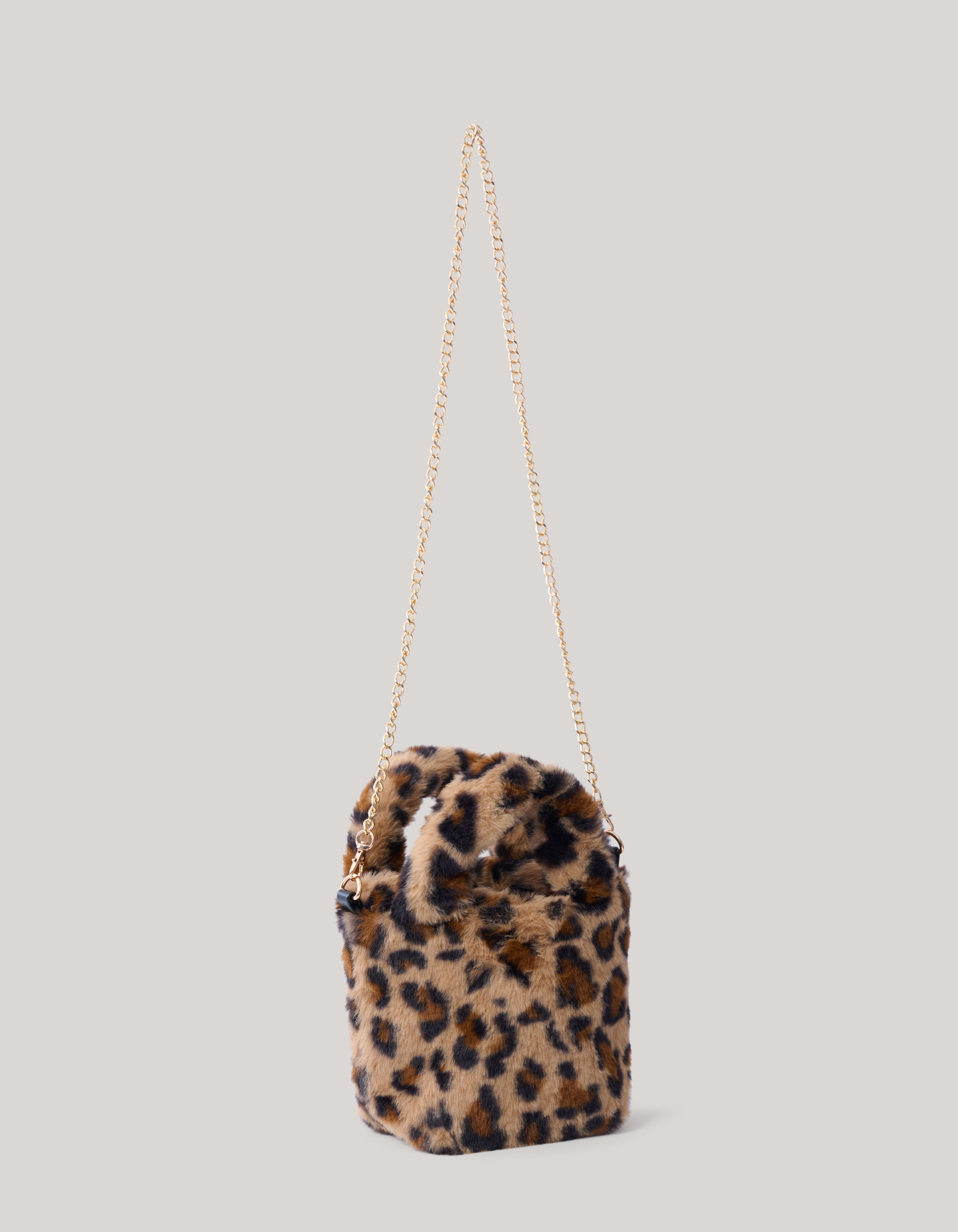 Leopard Tas Bruin SHOEBY GIRLS